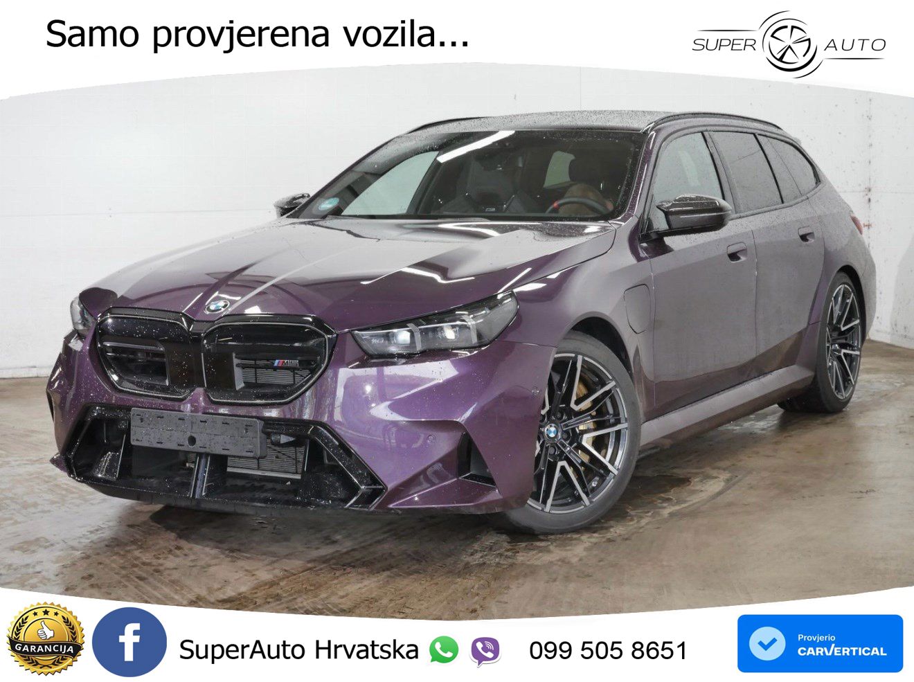 BMW M5 Touring 4.4 V8 (727 KS) xDrive Steptronic ACC+HEAD+4xGR SJED+360+PANO