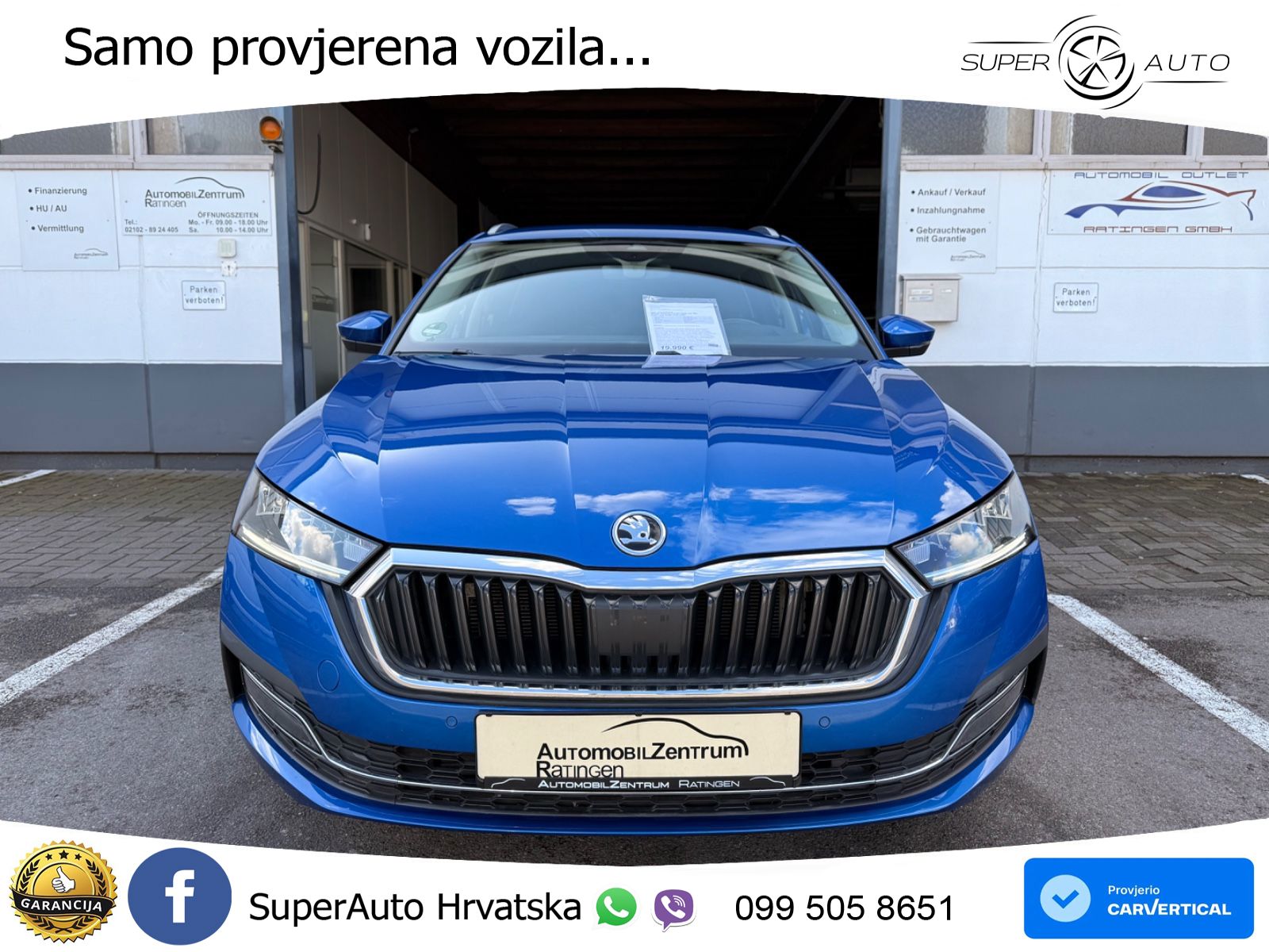 Škoda Octavia Combi 2.0 TDI (150 KS) DSG LED+GR SJED+ACC