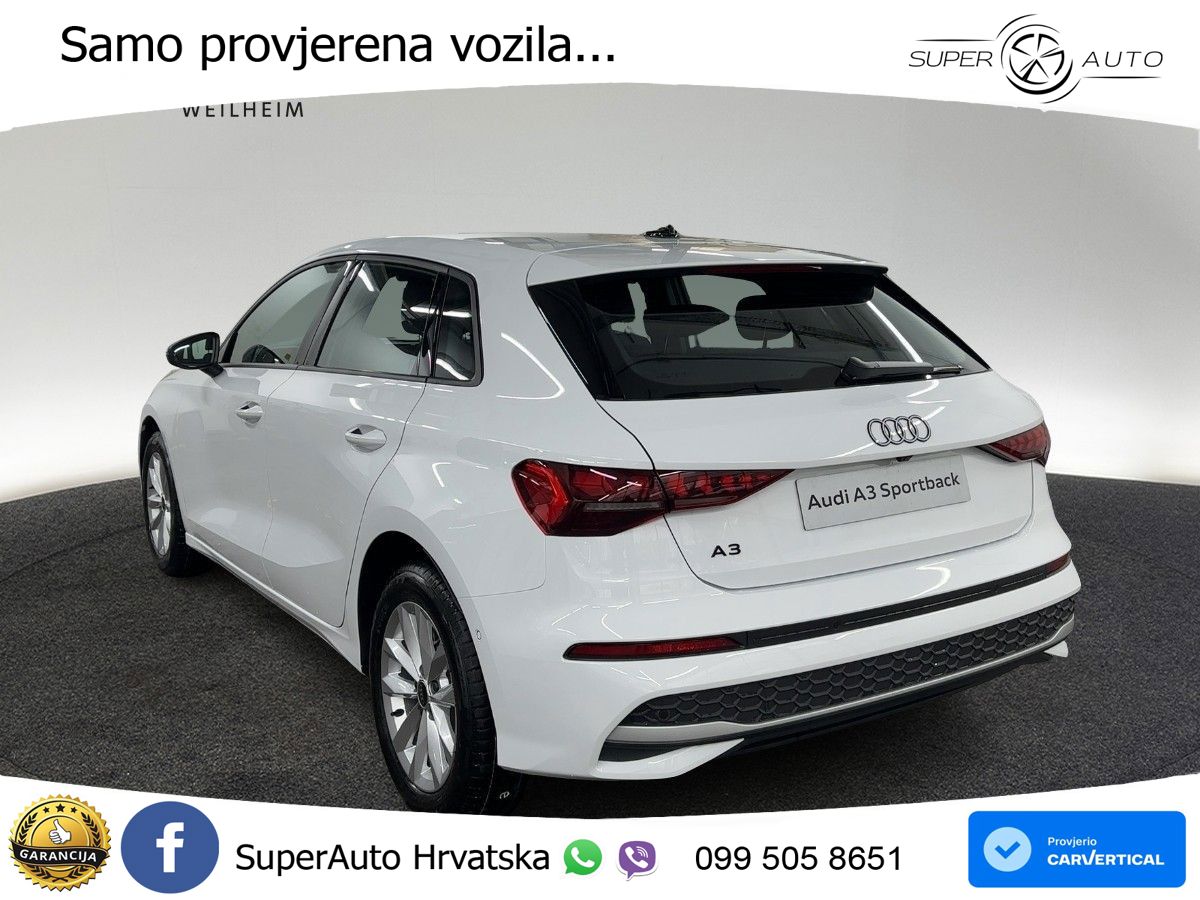 Audi A3 Sportback 30 TFSI (116 KS) LED+GR SJED+ACC