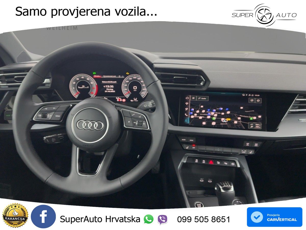 Audi A3 Sportback 30 TFSI (116 KS) LED+GR SJED+ACC