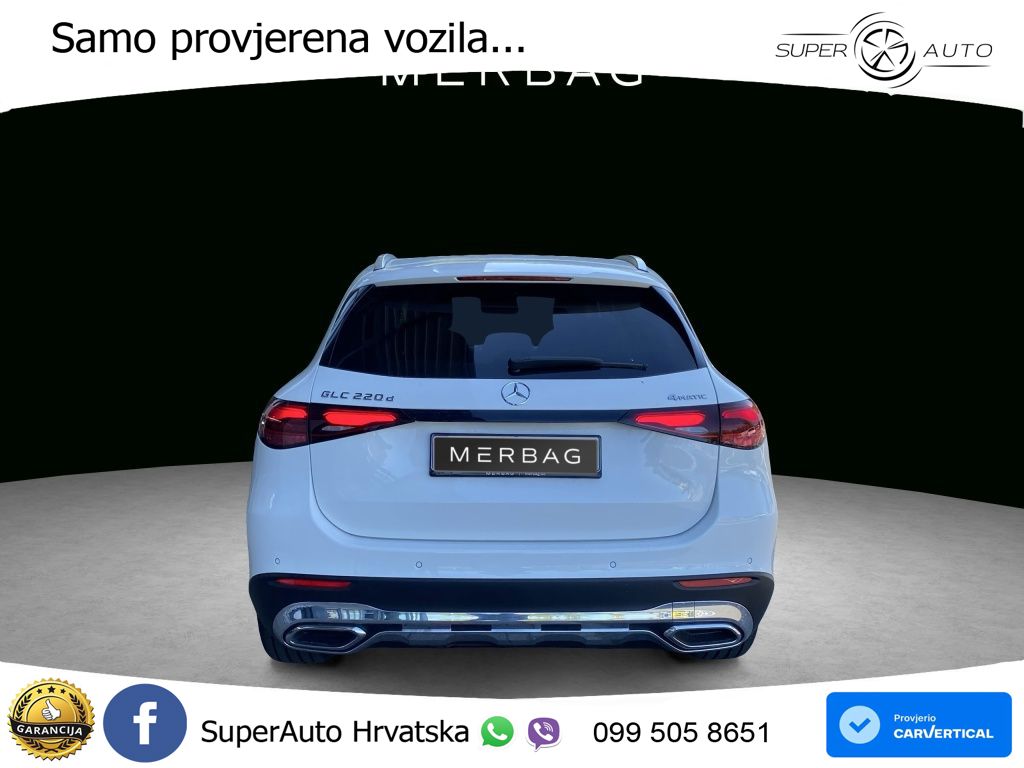 Mercedes GLC 220d (197 KS) 4MATIC 9G-TRONIC Avantgarde LED+GR SJED+ACC
