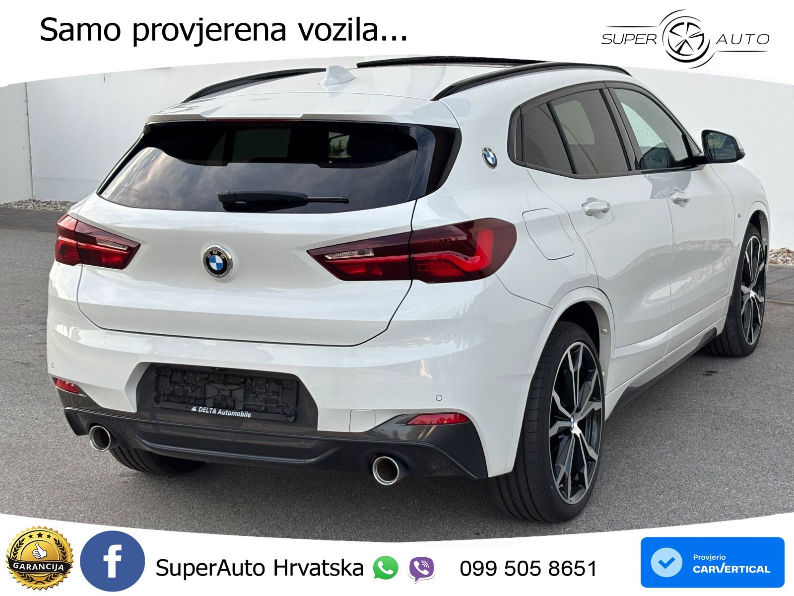 BMW X2 xDrive20d Steptronic M Sport LED+GR SJED+ACC