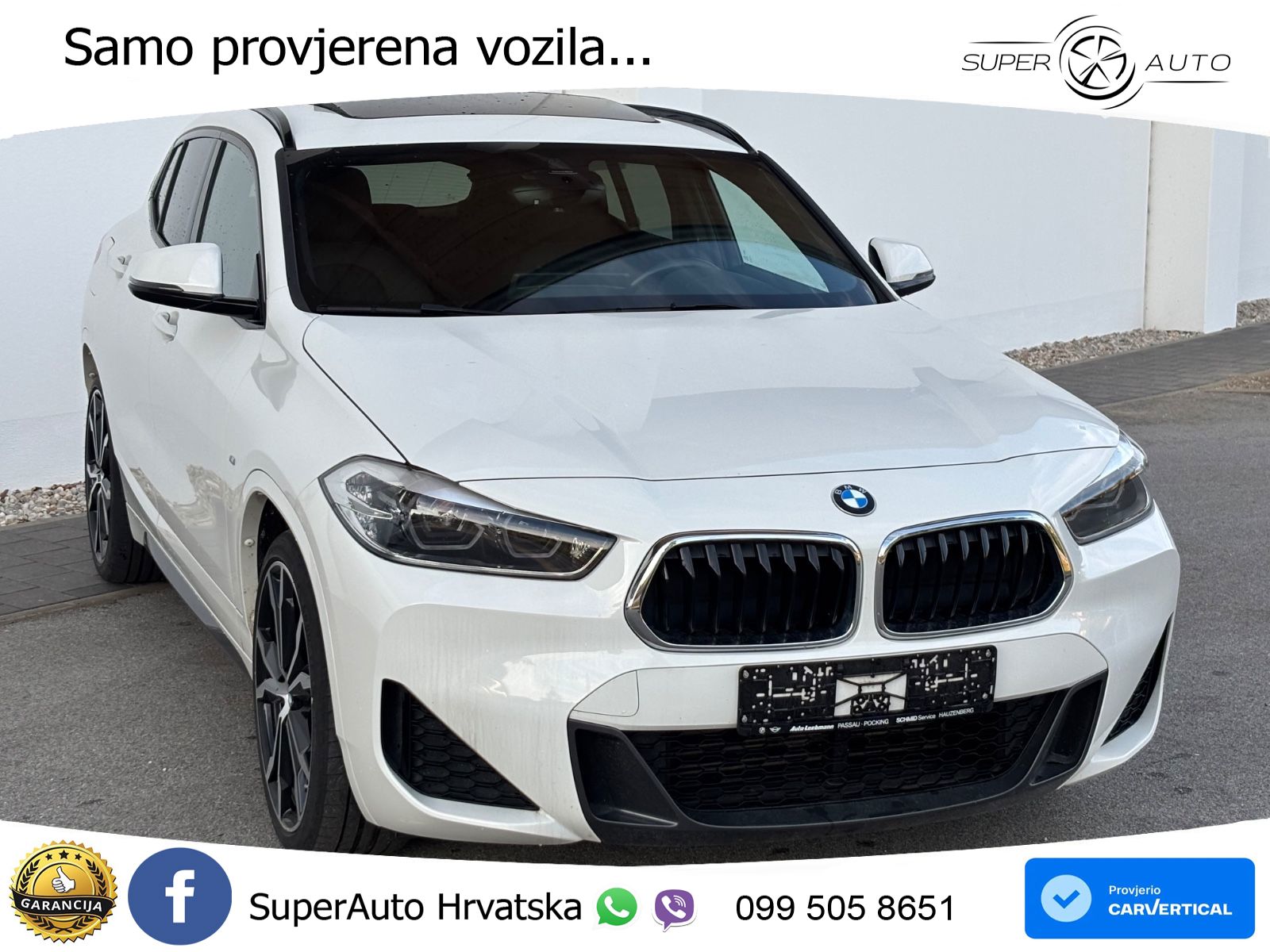 BMW X2 xDrive20d Steptronic M Sport LED+GR SJED+ACC