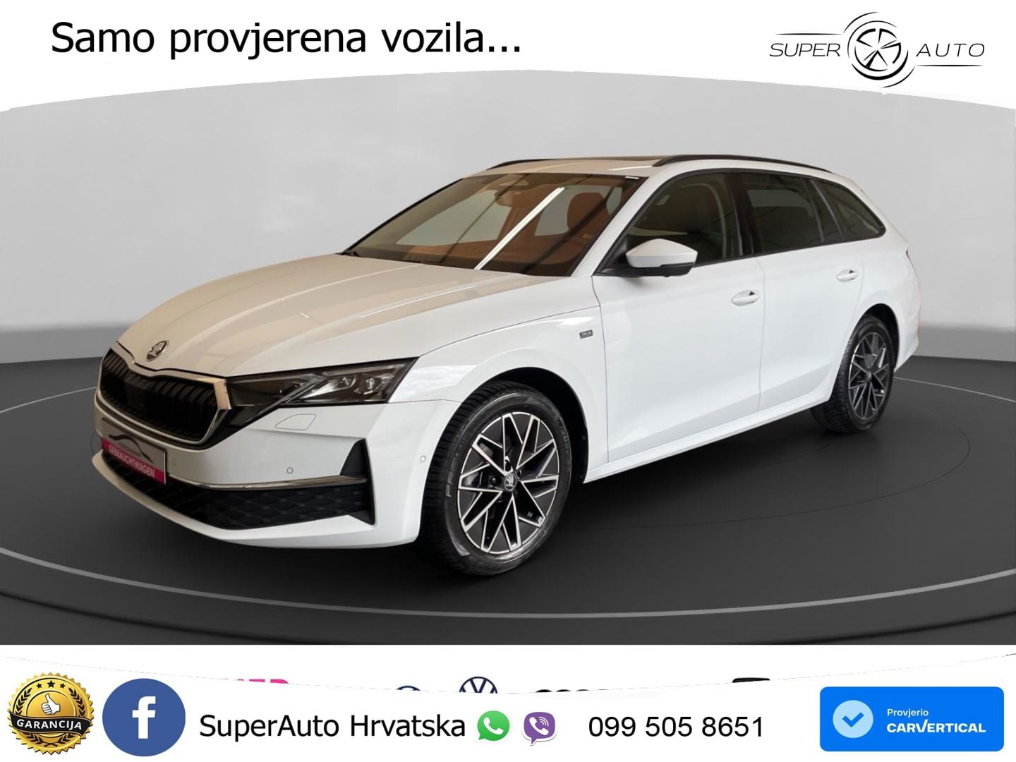 Škoda Octavia Combi 2.0 TDI (150 KS) DSG MATRIX+GR SJED+KAM