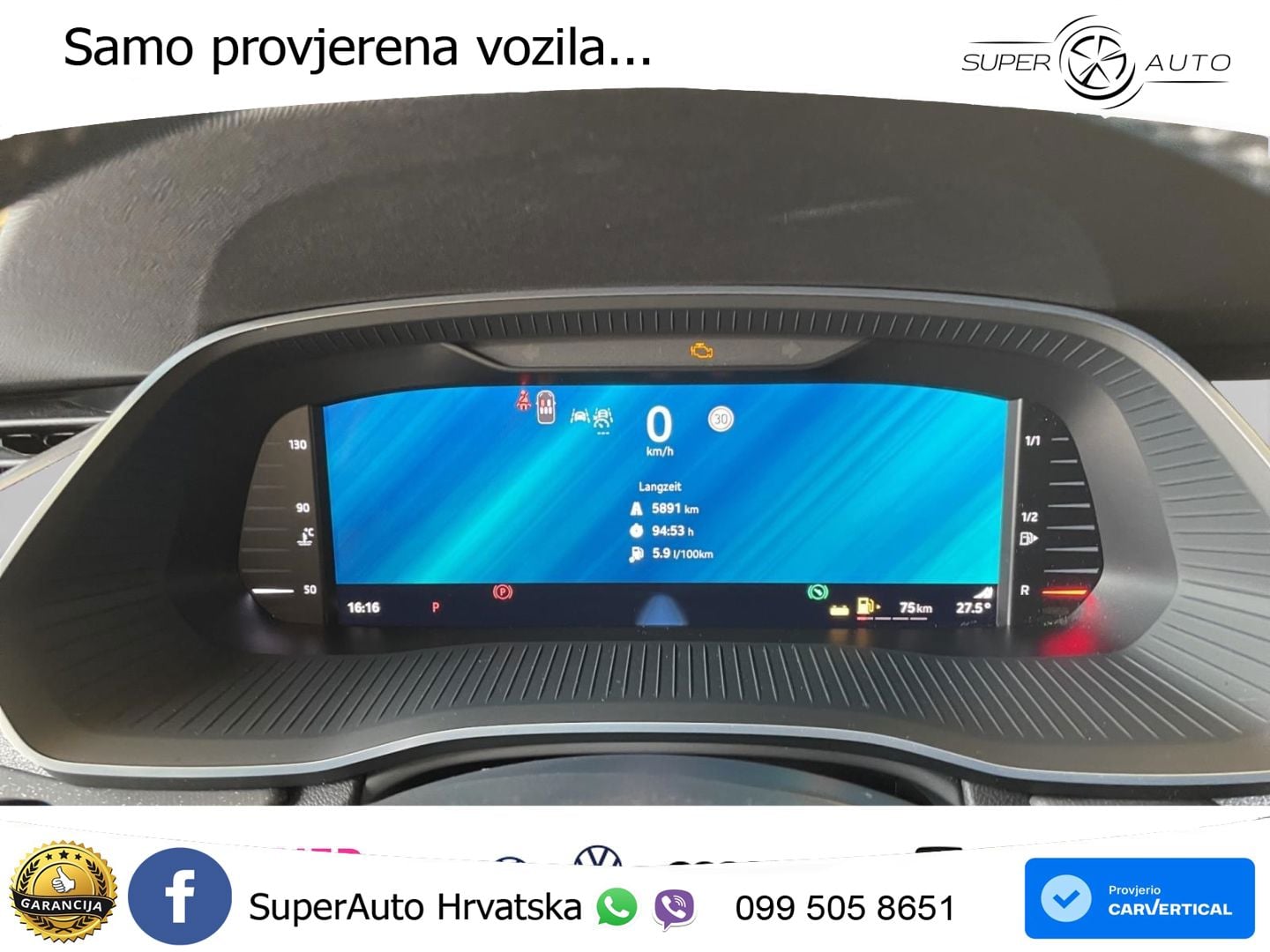 Škoda Octavia Combi 2.0 TDI (150 KS) DSG MATRIX+GR SJED+KAM