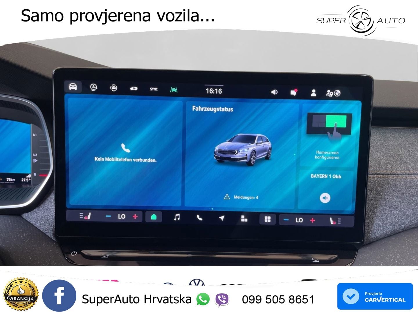 Škoda Octavia Combi 2.0 TDI (150 KS) DSG MATRIX+GR SJED+KAM
