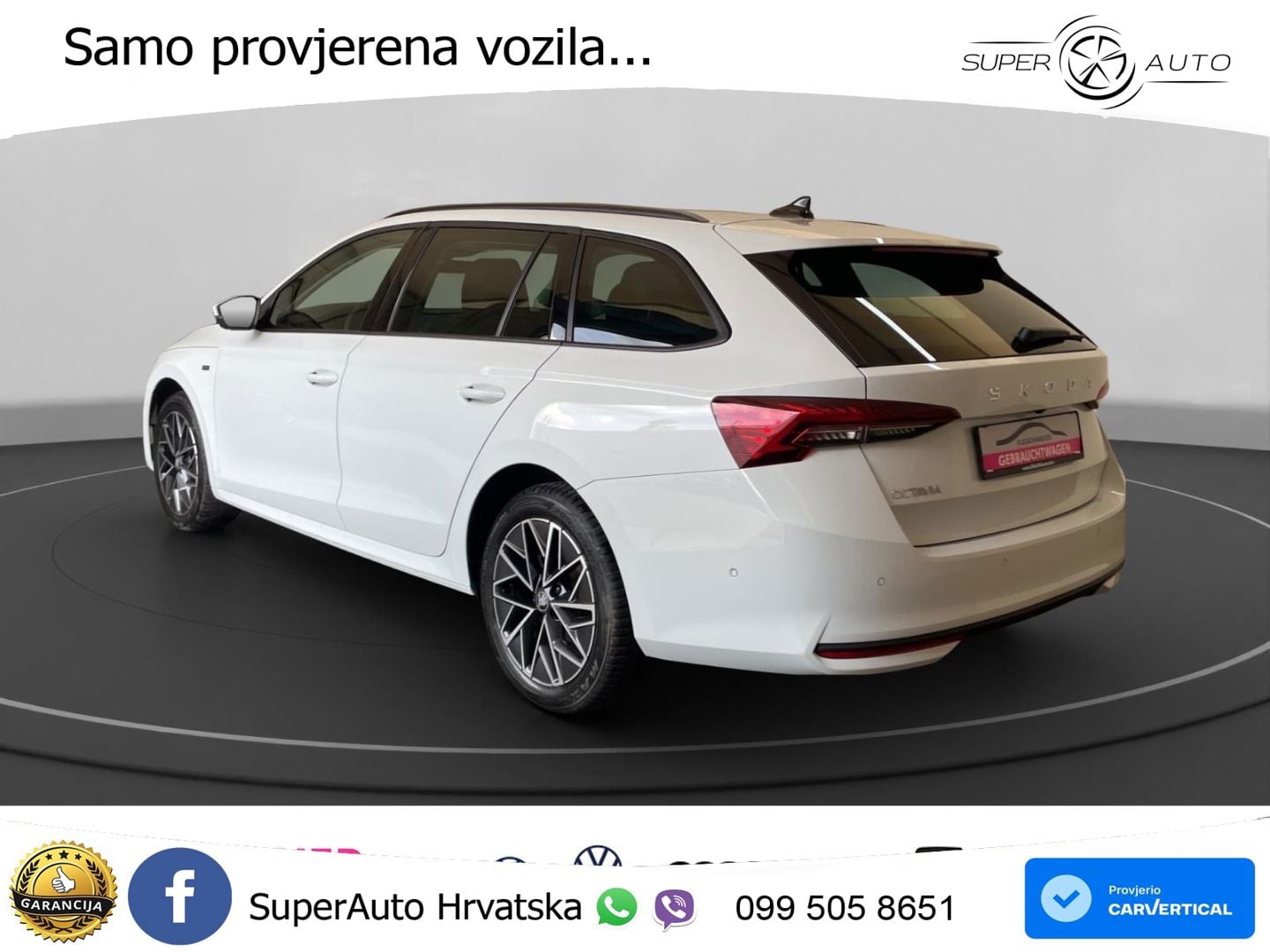 Škoda Octavia Combi 2.0 TDI (150 KS) DSG MATRIX+GR SJED+KAM