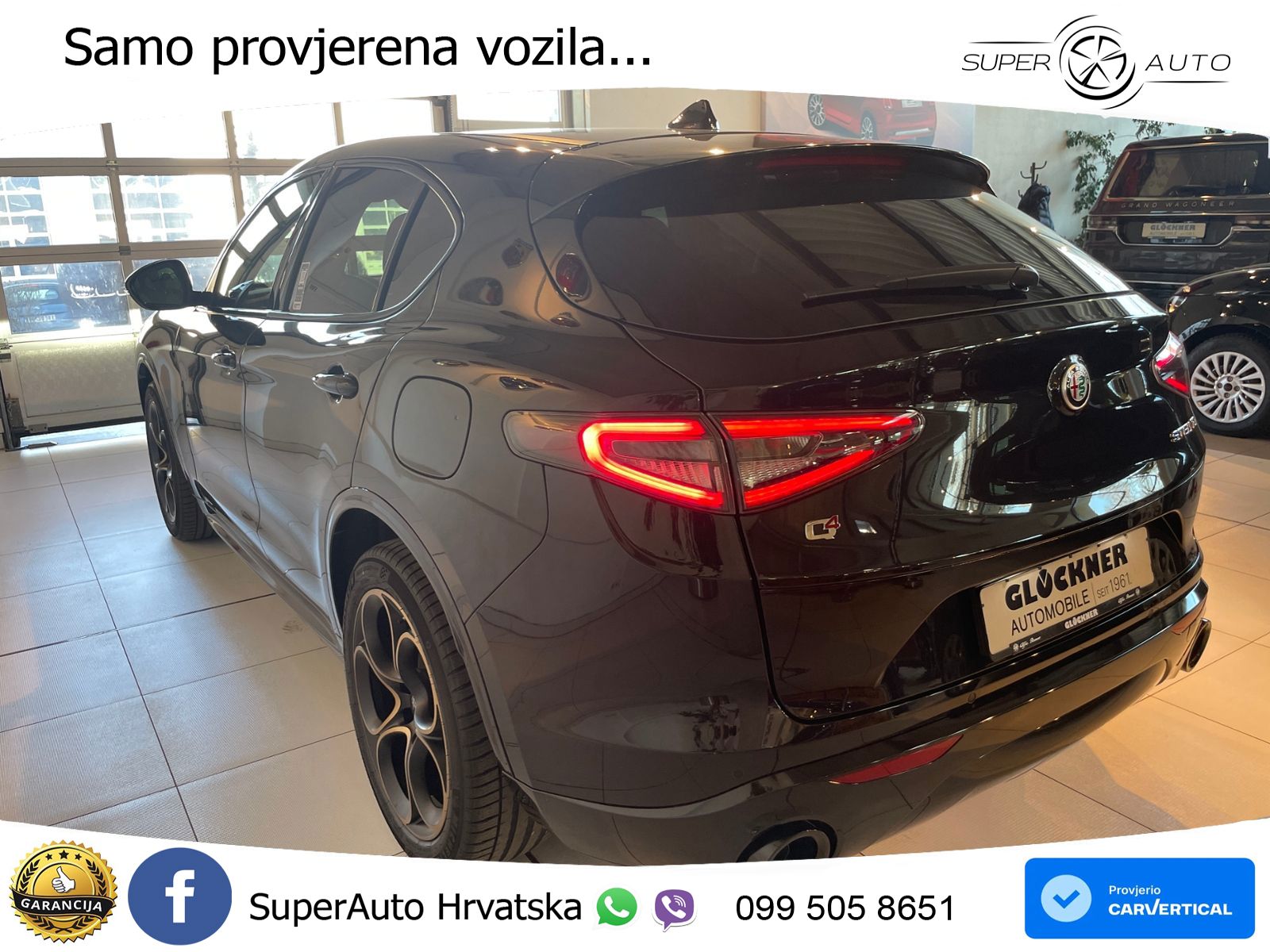 Alfa Romeo Stelvio 2.2 MultiJet II (210 KS) Q4 Automatic LED+GR SJED+ACC