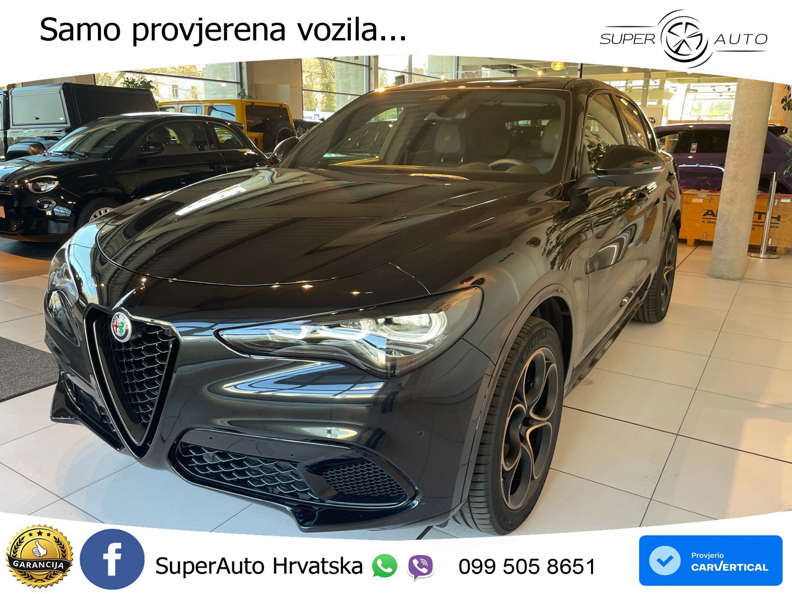 Alfa Romeo Stelvio 2.2 MultiJet II (210 KS) Q4 Automatic LED+GR SJED+ACC