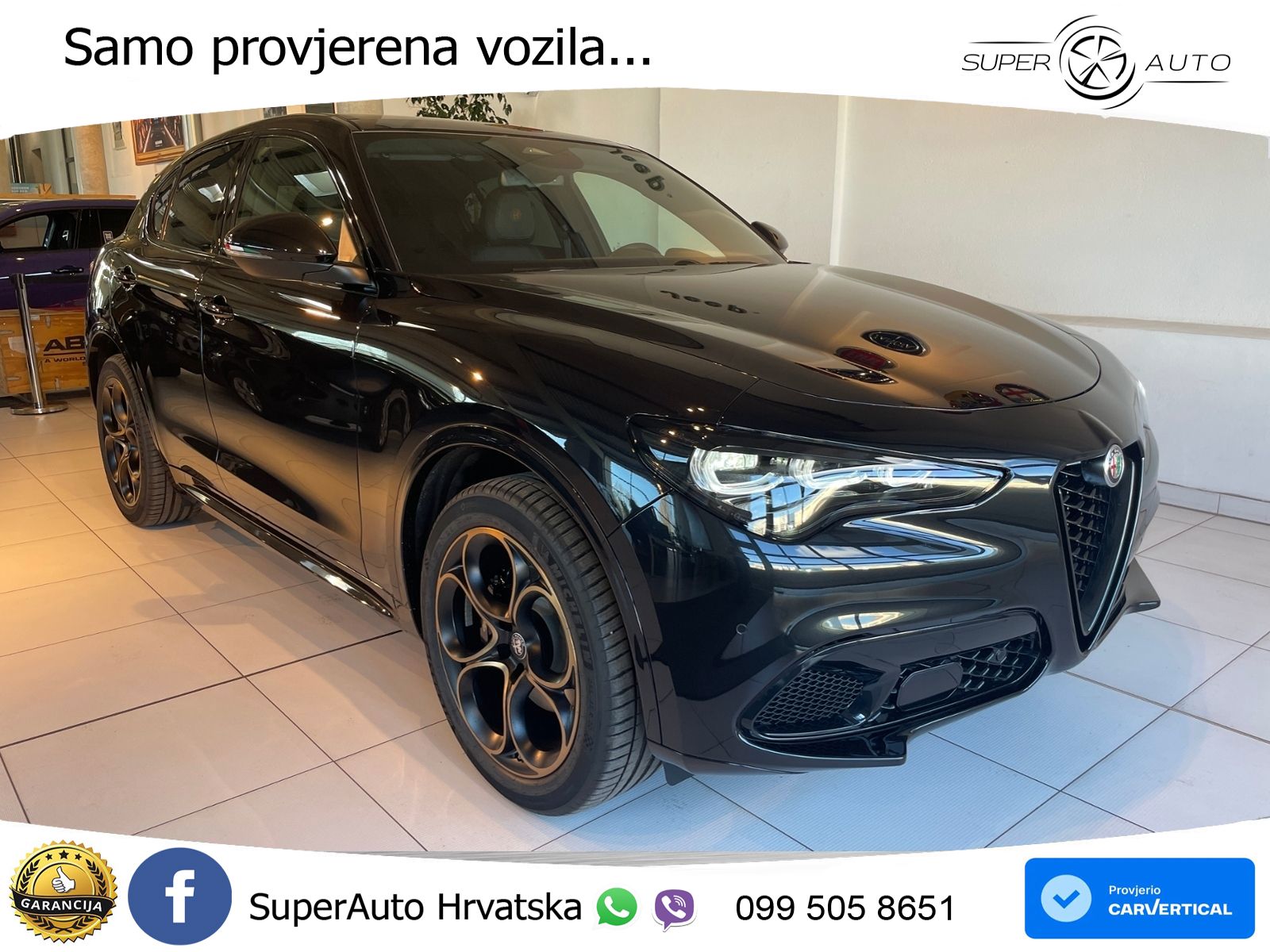 Alfa Romeo Stelvio 2.2 MultiJet II (210 KS) Q4 Automatic LED+GR SJED+ACC