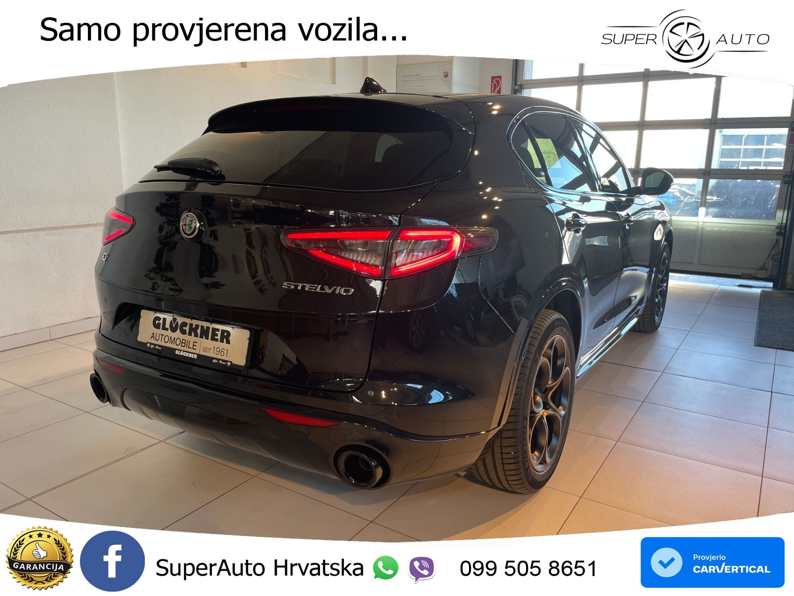 Alfa Romeo Stelvio 2.2 MultiJet II (210 KS) Q4 Automatic LED+GR SJED+ACC