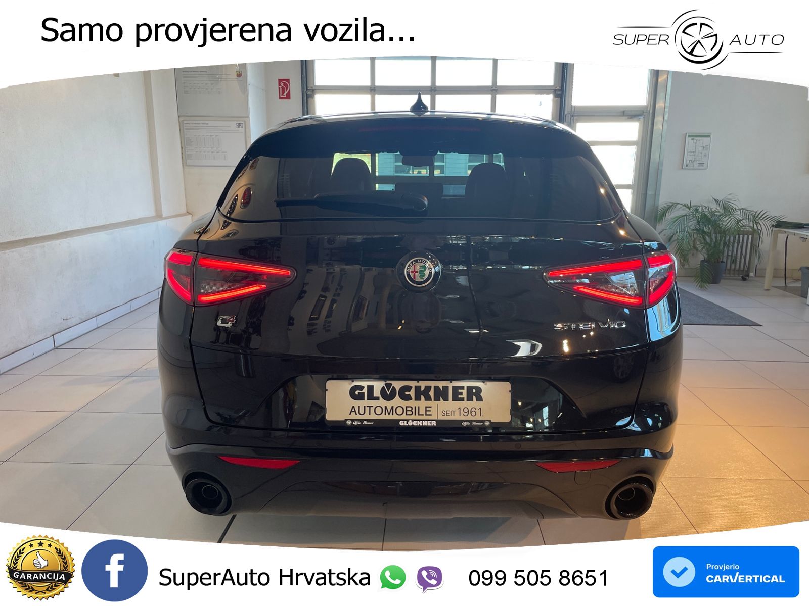 Alfa Romeo Stelvio 2.2 MultiJet II (210 KS) Q4 Automatic LED+GR SJED+ACC