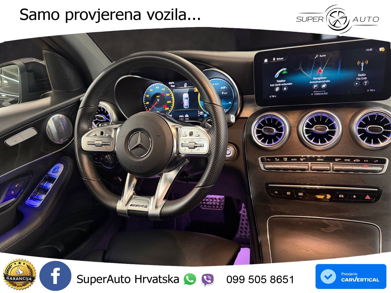 Mercedes GLC Coupe 400d (330 KS) 4MATIC 9G-TRONIC AMG LED+GR SJED+ACC