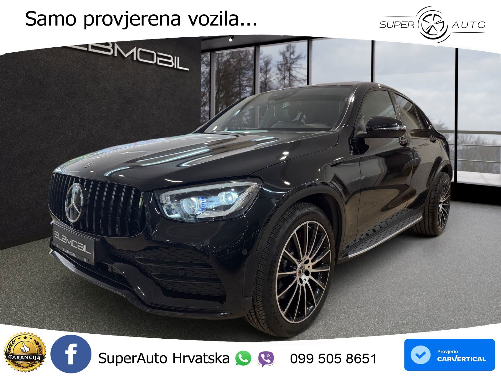 Mercedes GLC Coupe 400d (330 KS) 4MATIC 9G-TRONIC AMG LED+GR SJED+ACC
