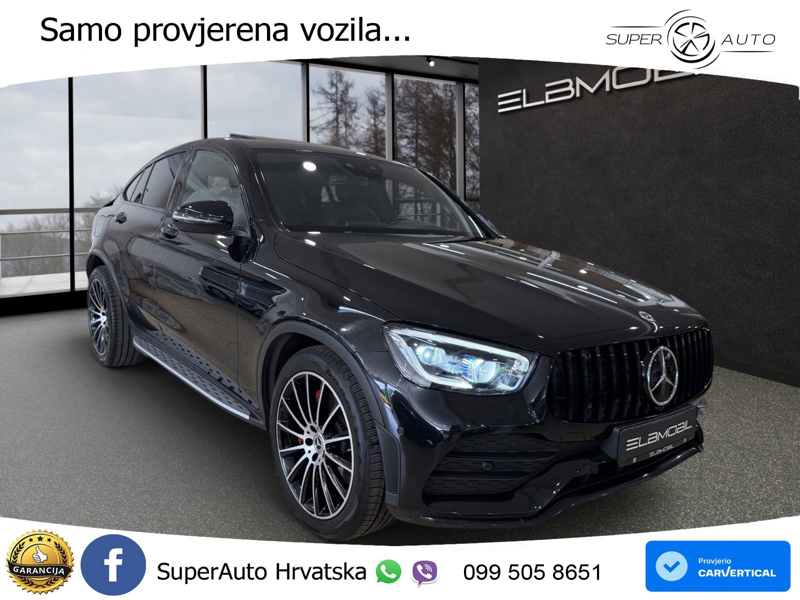 Mercedes GLC Coupe 400d (330 KS) 4MATIC 9G-TRONIC AMG LED+GR SJED+ACC