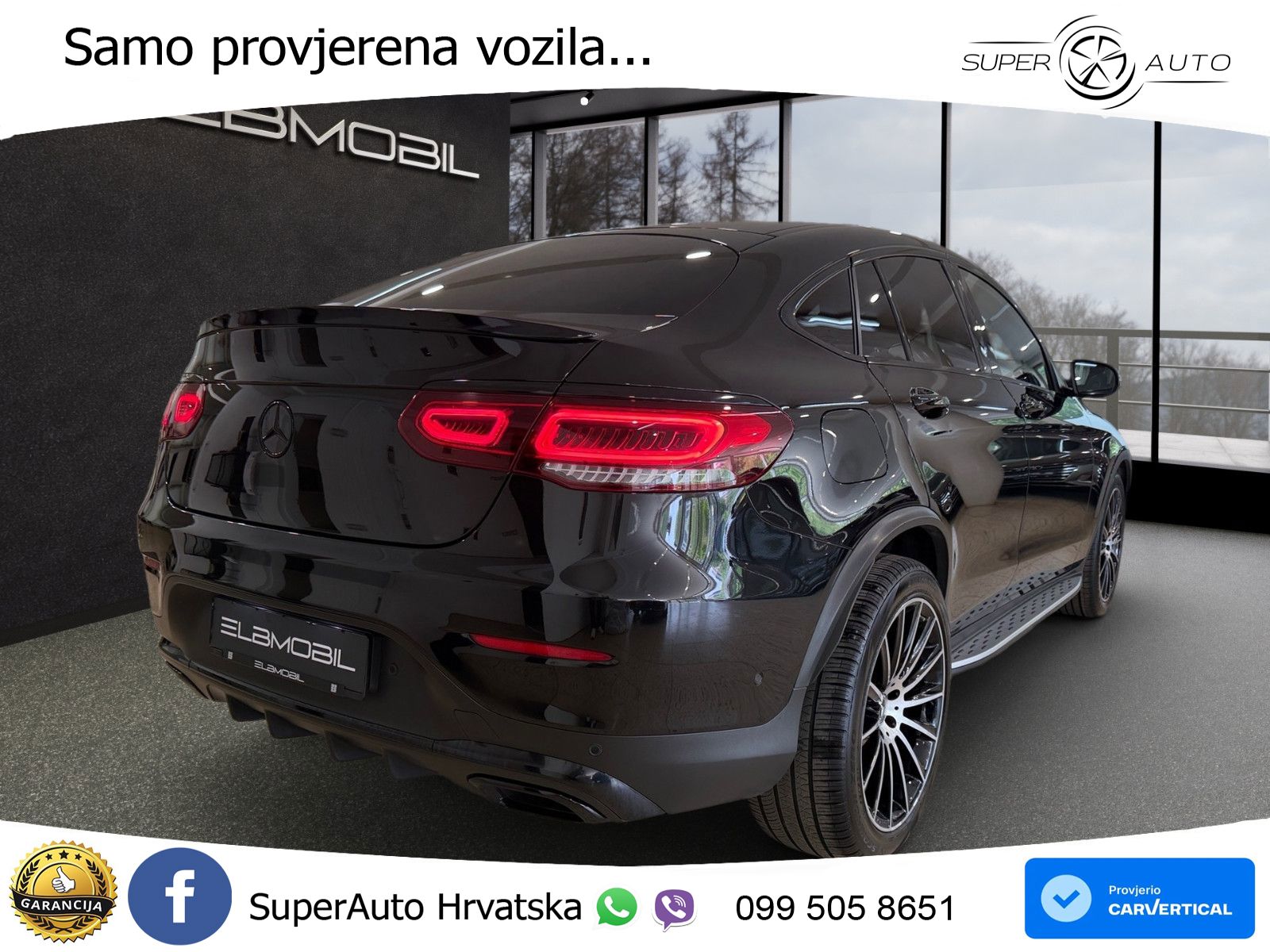 Mercedes GLC Coupe 400d (330 KS) 4MATIC 9G-TRONIC AMG LED+GR SJED+ACC