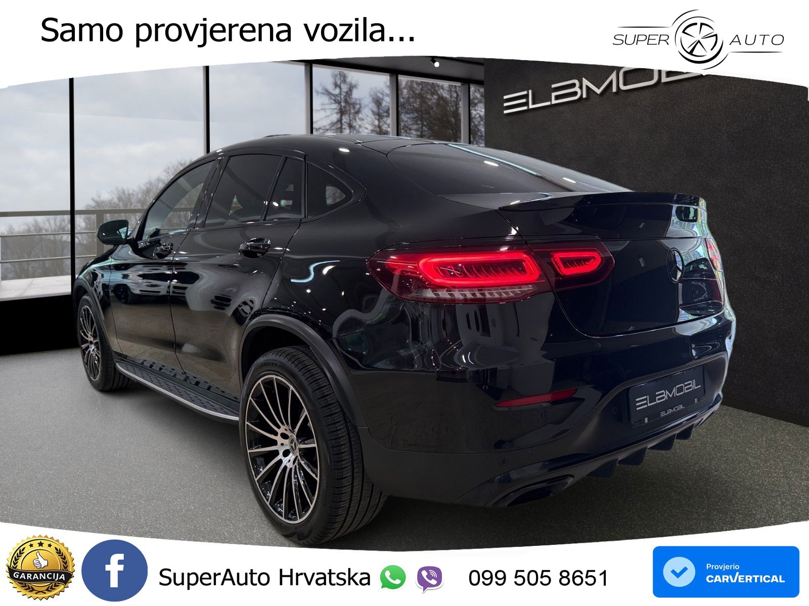 Mercedes GLC Coupe 400d (330 KS) 4MATIC 9G-TRONIC AMG LED+GR SJED+ACC