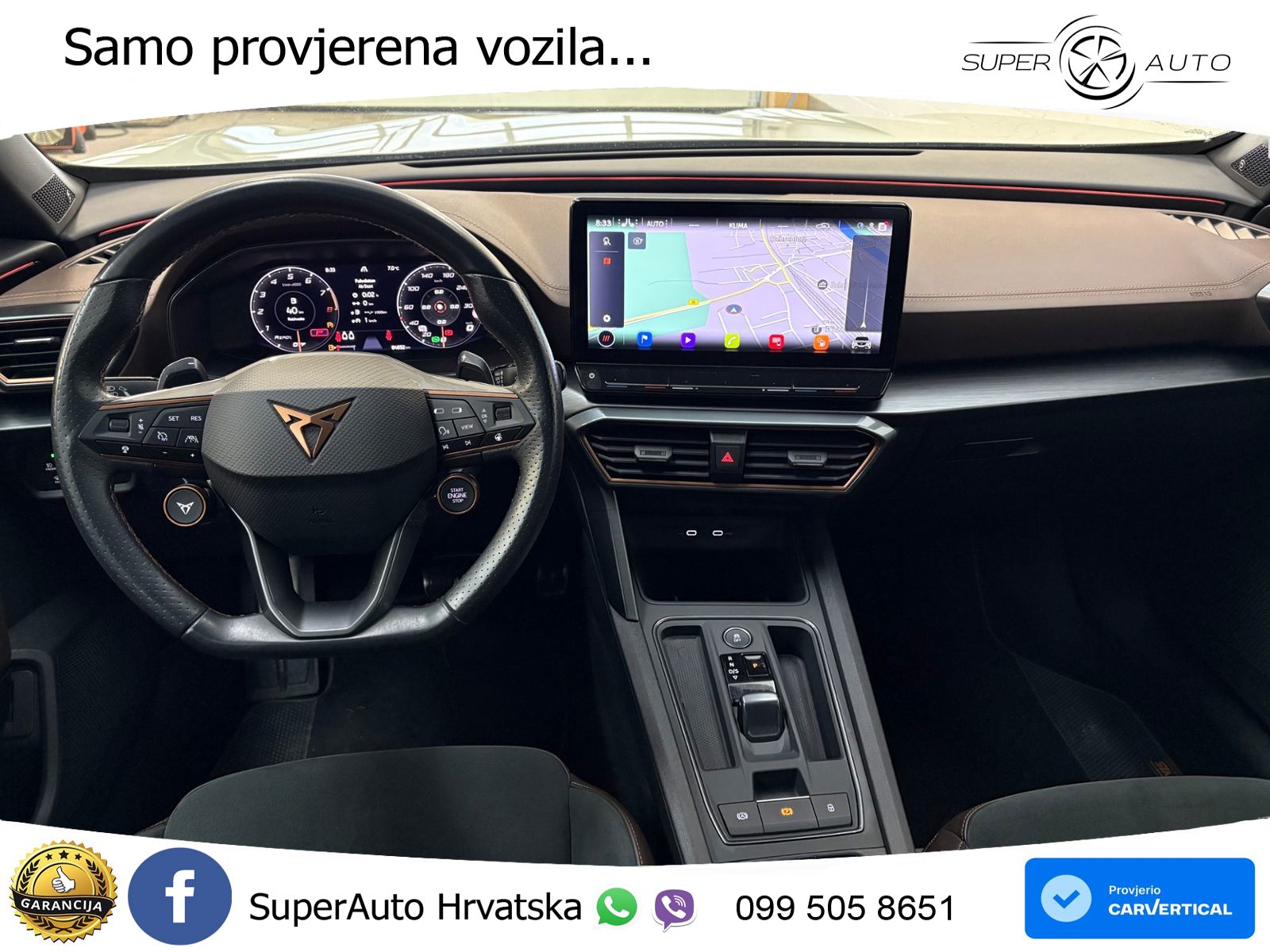 Cupra Formentor VZ5 2.5 TSI (390 KS) 4Drive DSG MATRIX+GR SJED+KAM