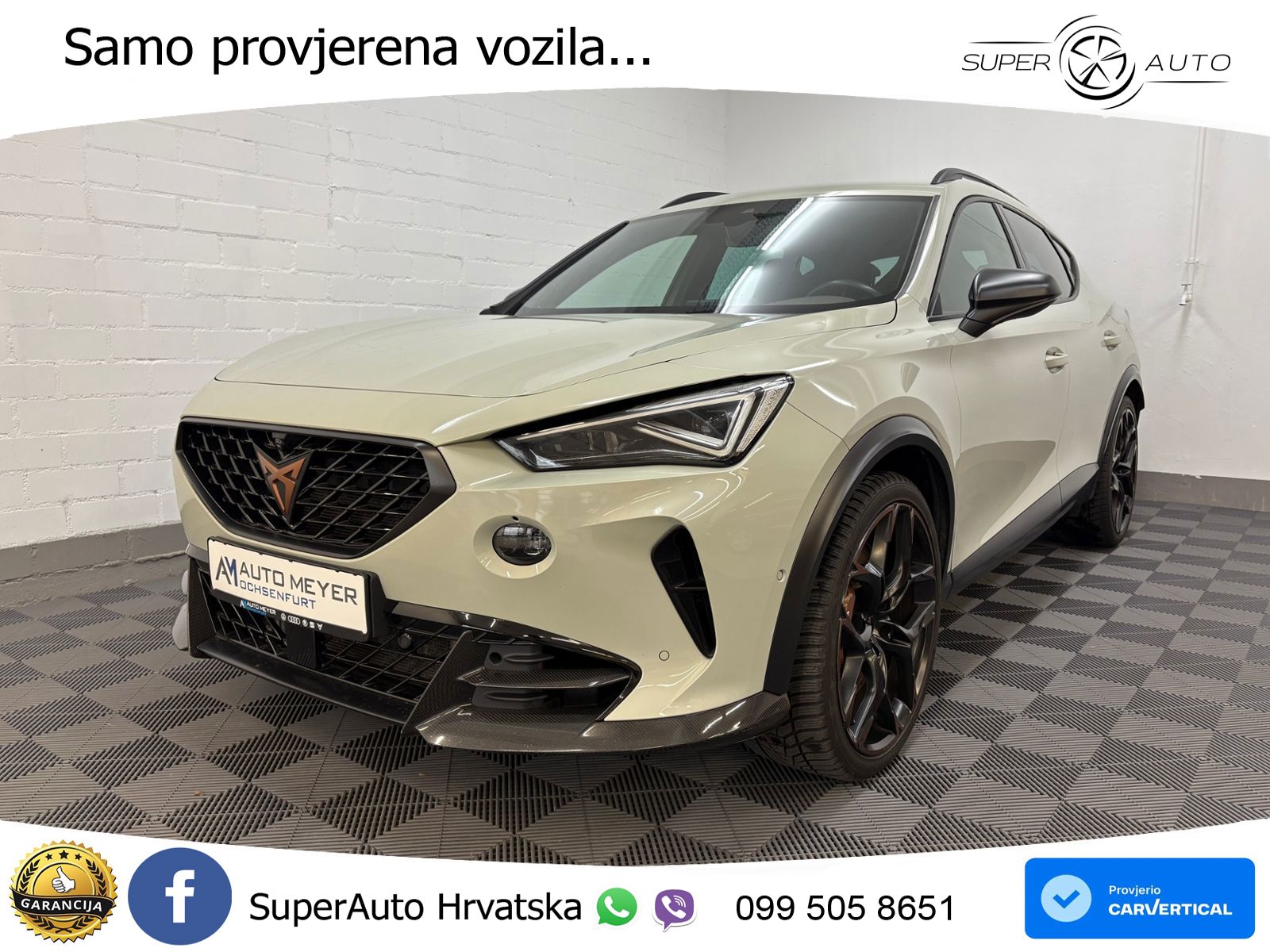Cupra Formentor VZ5 2.5 TSI (390 KS) 4Drive DSG MATRIX+GR SJED+KAM