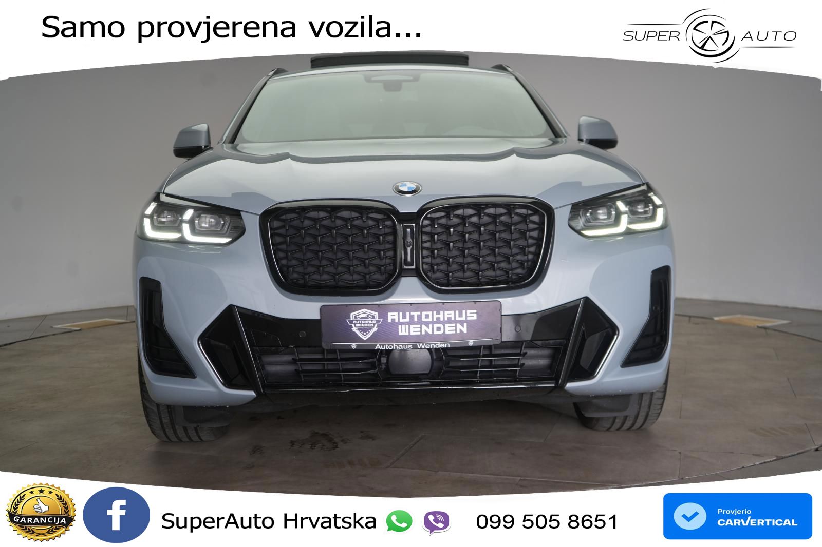 BMW X4 30d (286 KS) xDrive Steptronic M Sport ACC+GR SJED+360+PANO