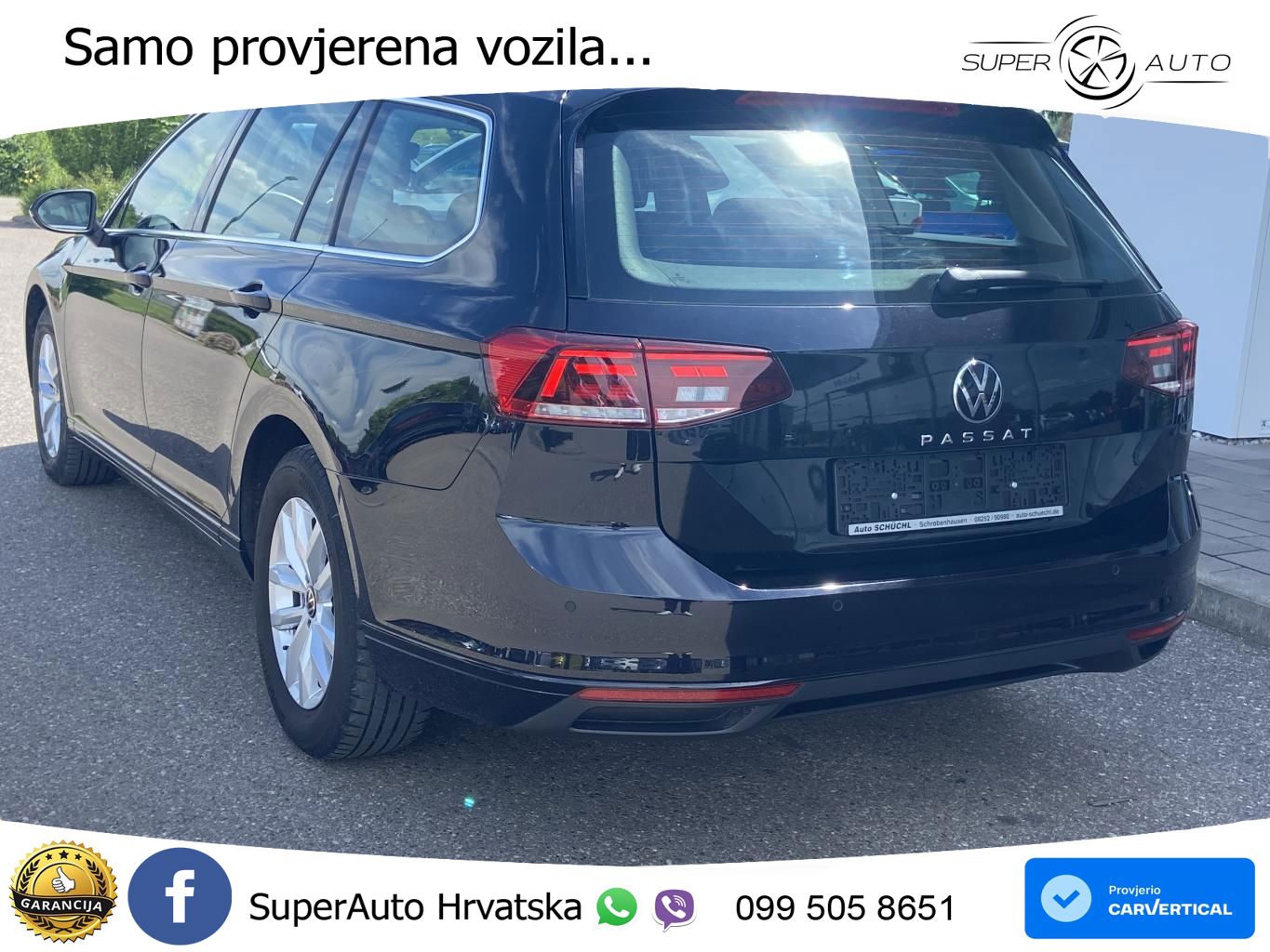 Volkswagen Passat Variant 2.0 TDI (122 KS) DSG Business LED+GR SJED+ACC
