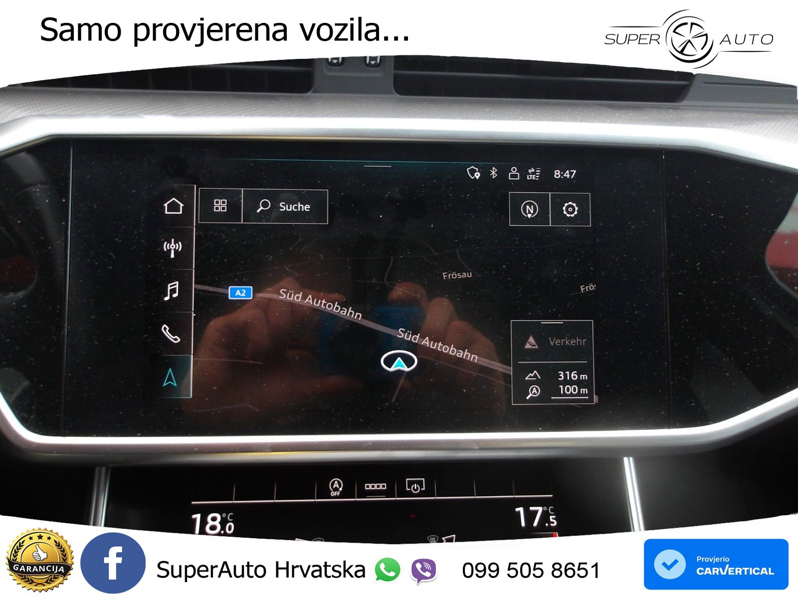 Audi A6 45 TFSI (265 KS) quattro ultra S tronic LED+GR SJED+ACC