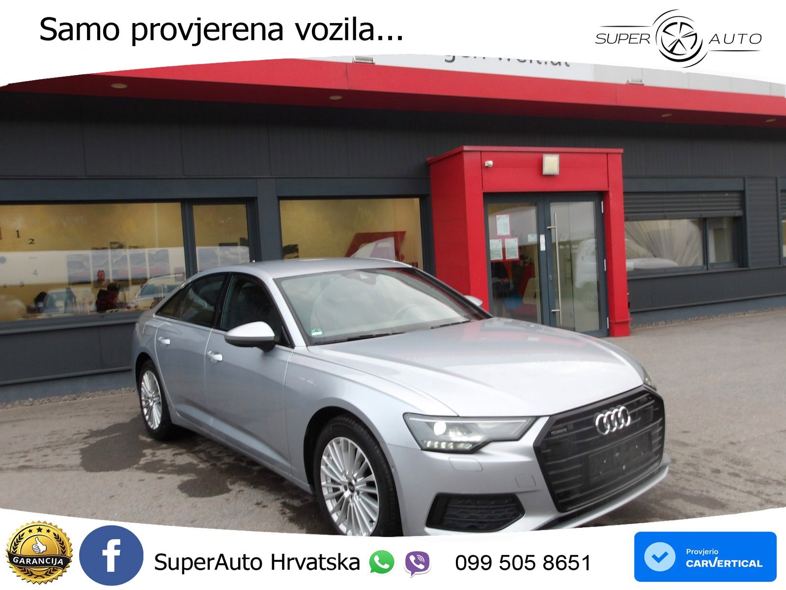 Audi A6 45 TFSI (265 KS) quattro ultra S tronic LED+GR SJED+ACC
