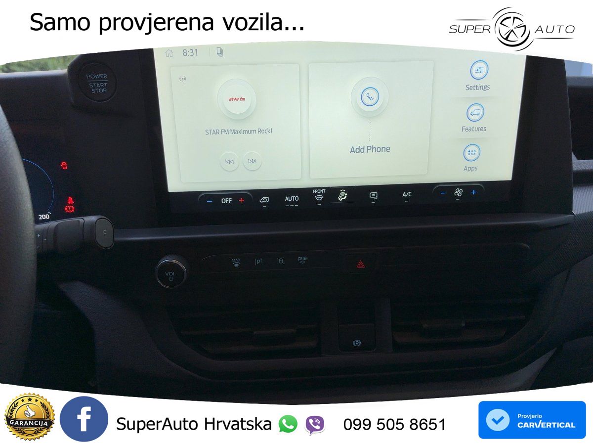 Ford Transit Custom 320 L1 H1 Kasten LKW Trend 125 kW 170 KS