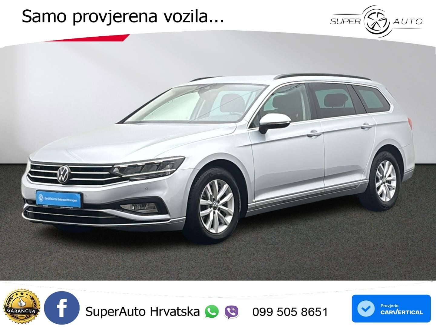 Volkswagen Passat Variant 2.0 TDI (150 KS) DSG Business LED+GR SJED+ACC