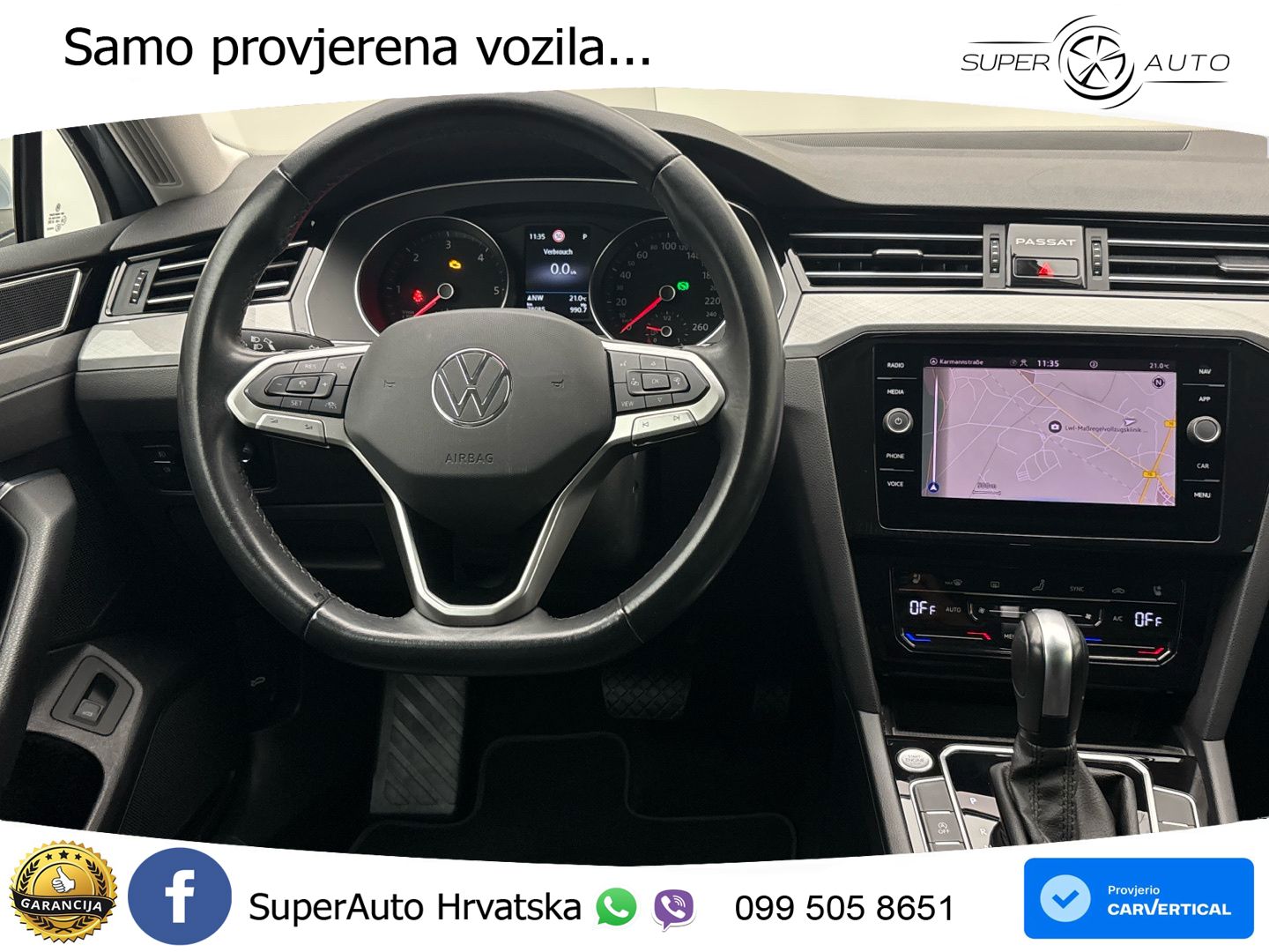 Volkswagen Passat Variant 2.0 TDI (150 KS) DSG Business LED+GR SJED+ACC