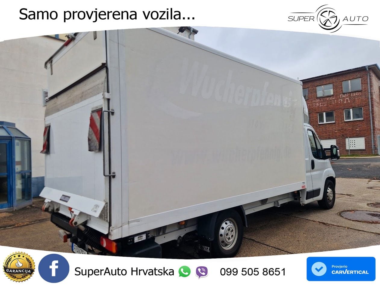 Citroën Jumper Koffer 2.2HDI 165 L4 Ladebordwand 165 KS