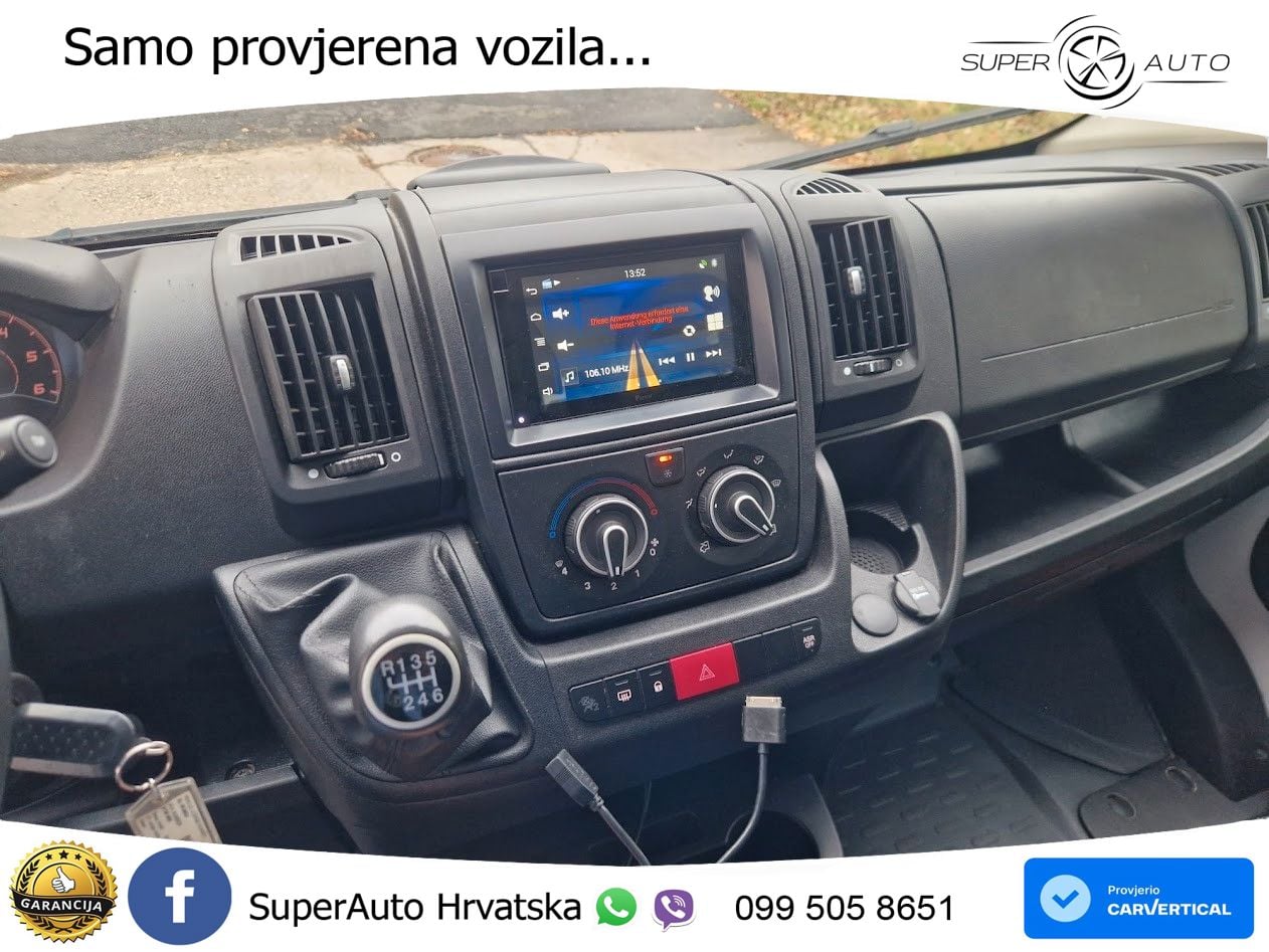 Citroën Jumper Koffer 2.2HDI 165 L4 Ladebordwand 165 KS