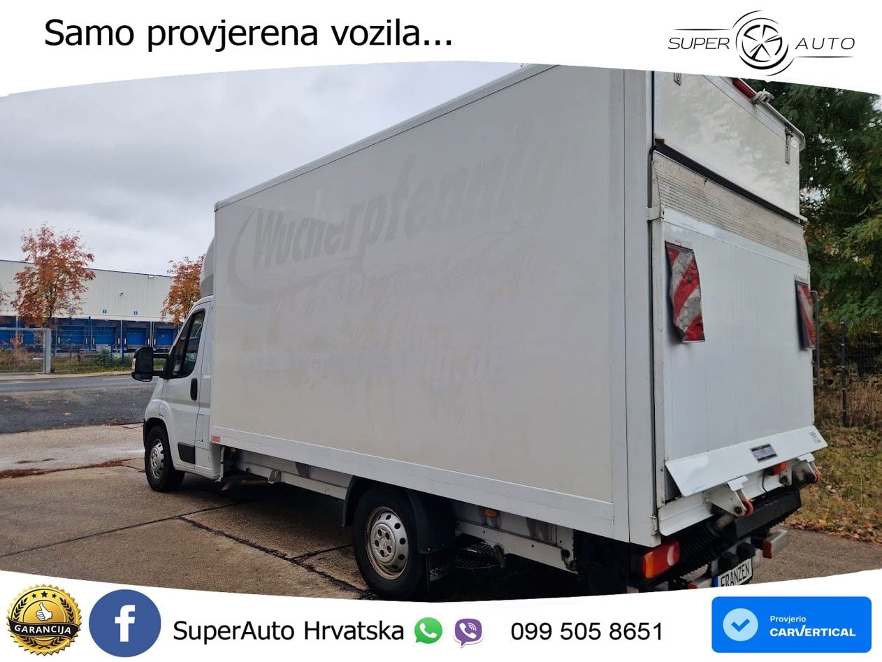Citroën Jumper Koffer 2.2HDI 165 L4 Ladebordwand 165 KS