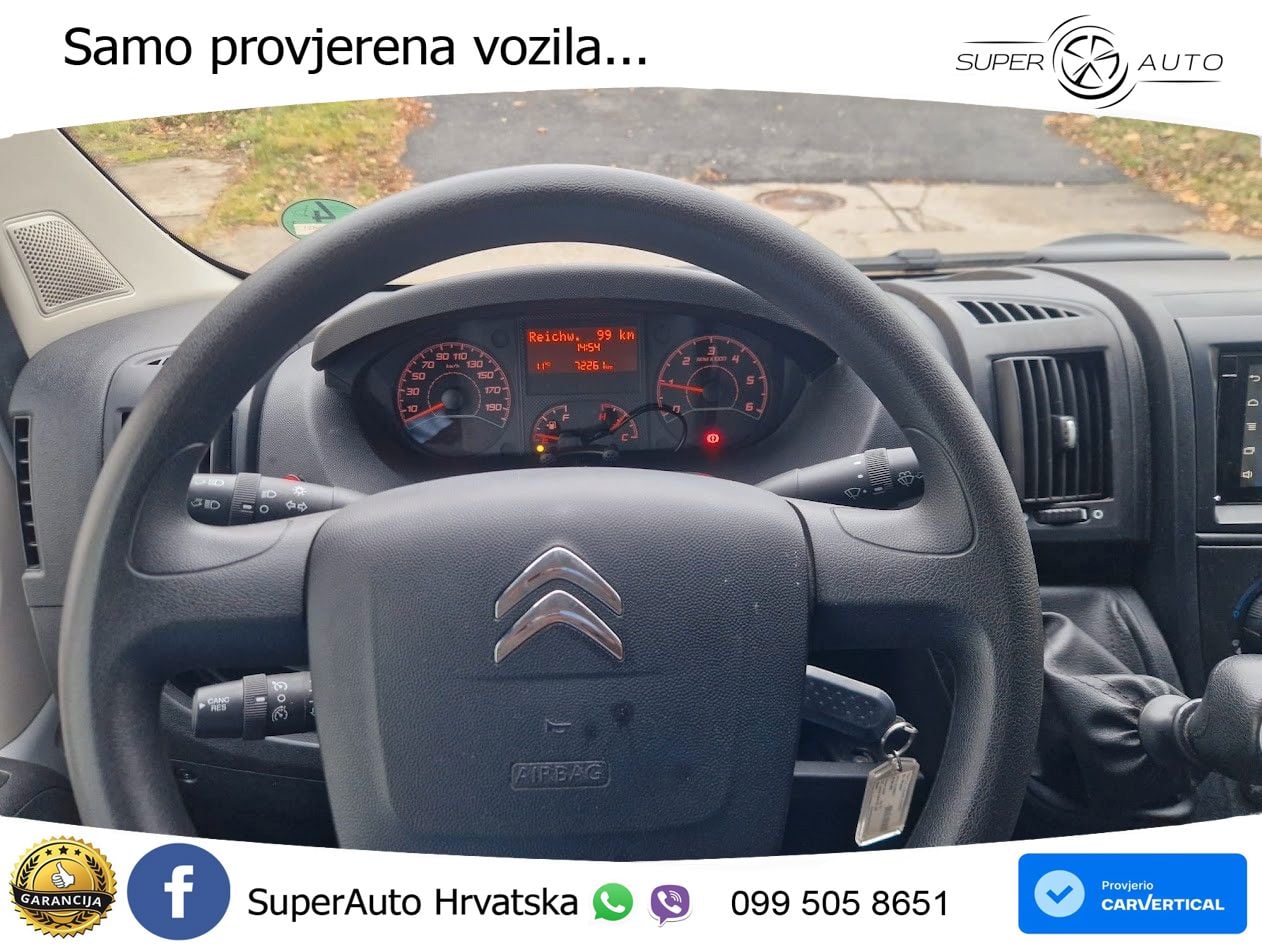 Citroën Jumper Koffer 2.2HDI 165 L4 Ladebordwand 165 KS