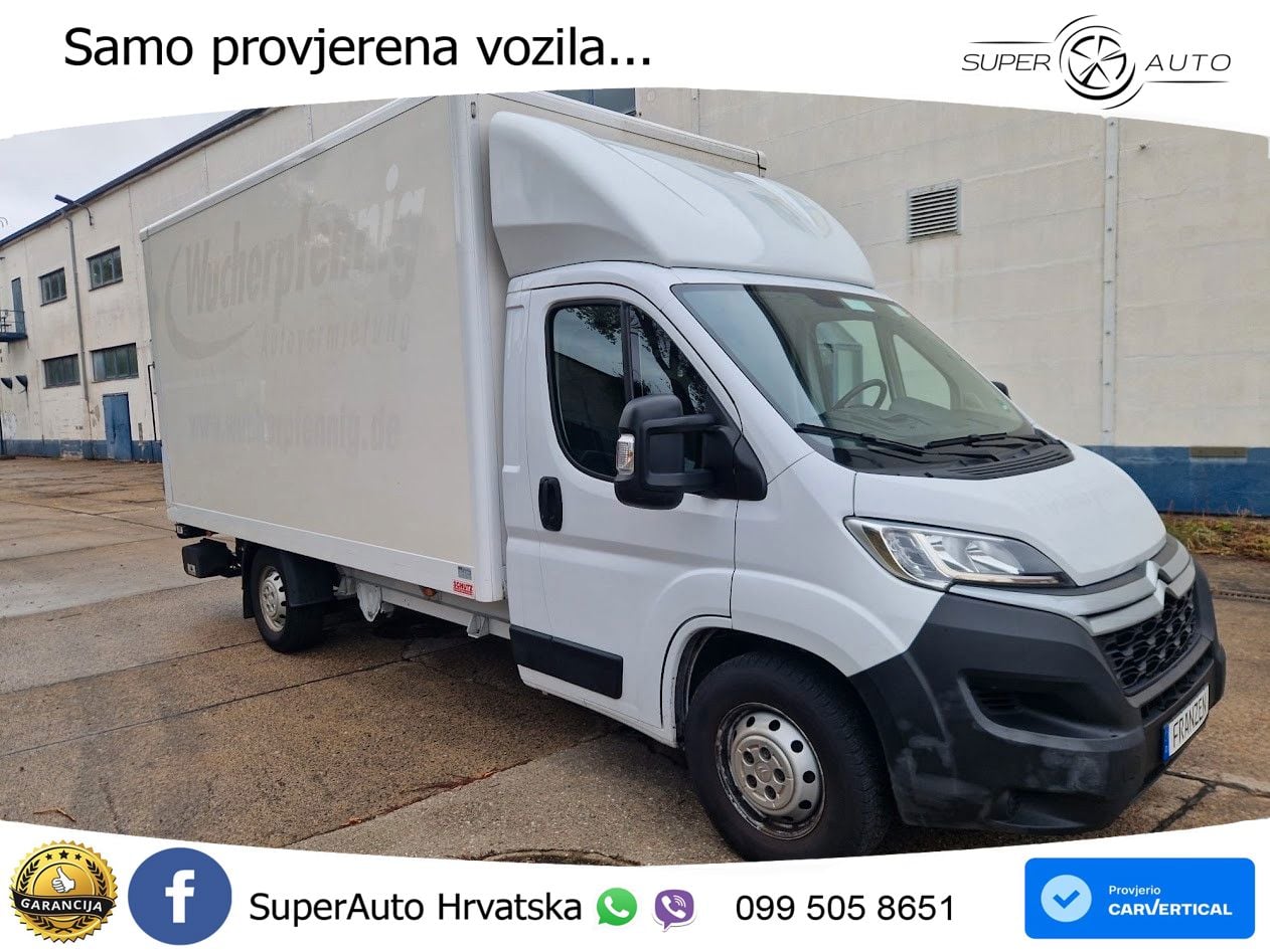 Citroën Jumper Koffer 2.2HDI 165 L4 Ladebordwand 165 KS