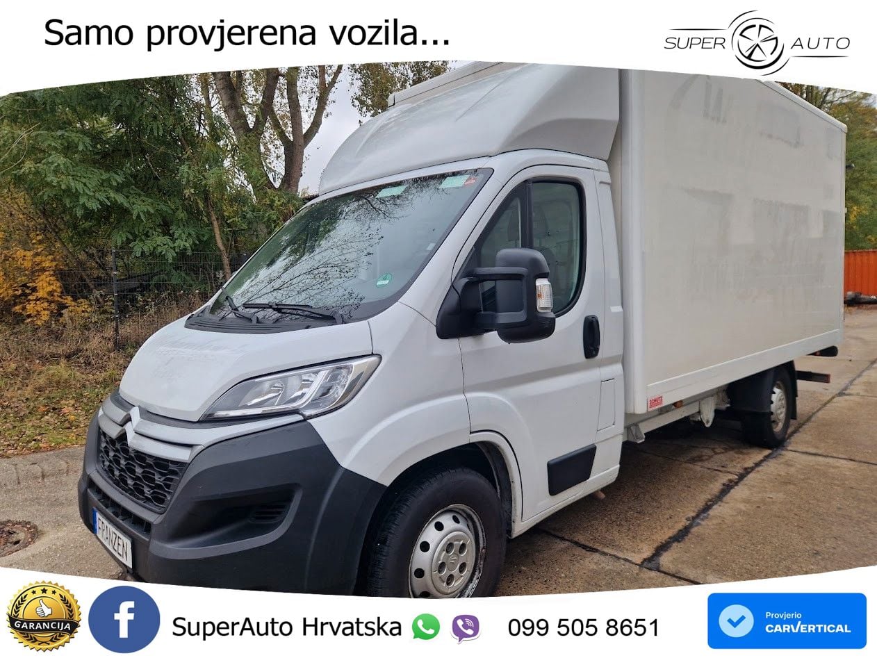 Citroën Jumper Koffer 2.2HDI 165 L4 Ladebordwand 165 KS