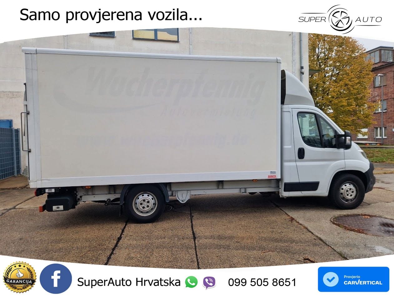 Citroën Jumper Koffer 2.2HDI 165 L4 Ladebordwand 165 KS