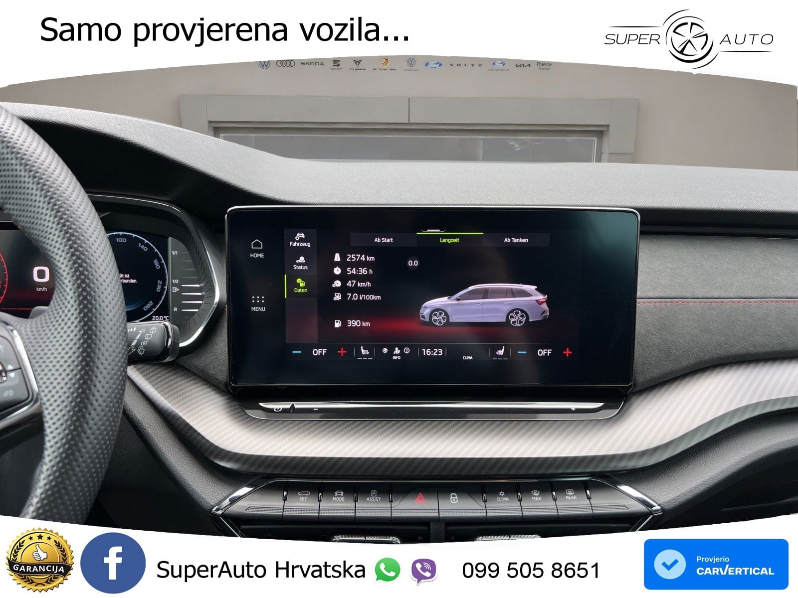 Škoda Octavia Combi RS 2.0 TDI (200 KS) 4x4 DSG LED+GR SJED+ACC