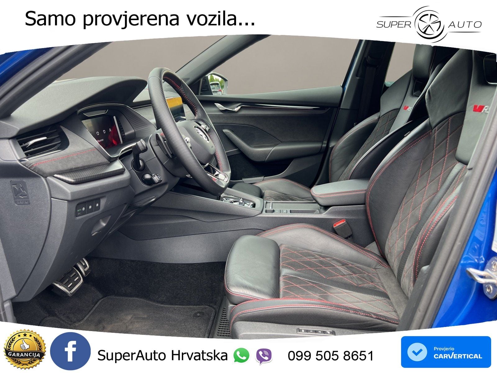 Škoda Octavia Combi RS 2.0 TDI (200 KS) 4x4 DSG LED+GR SJED+ACC