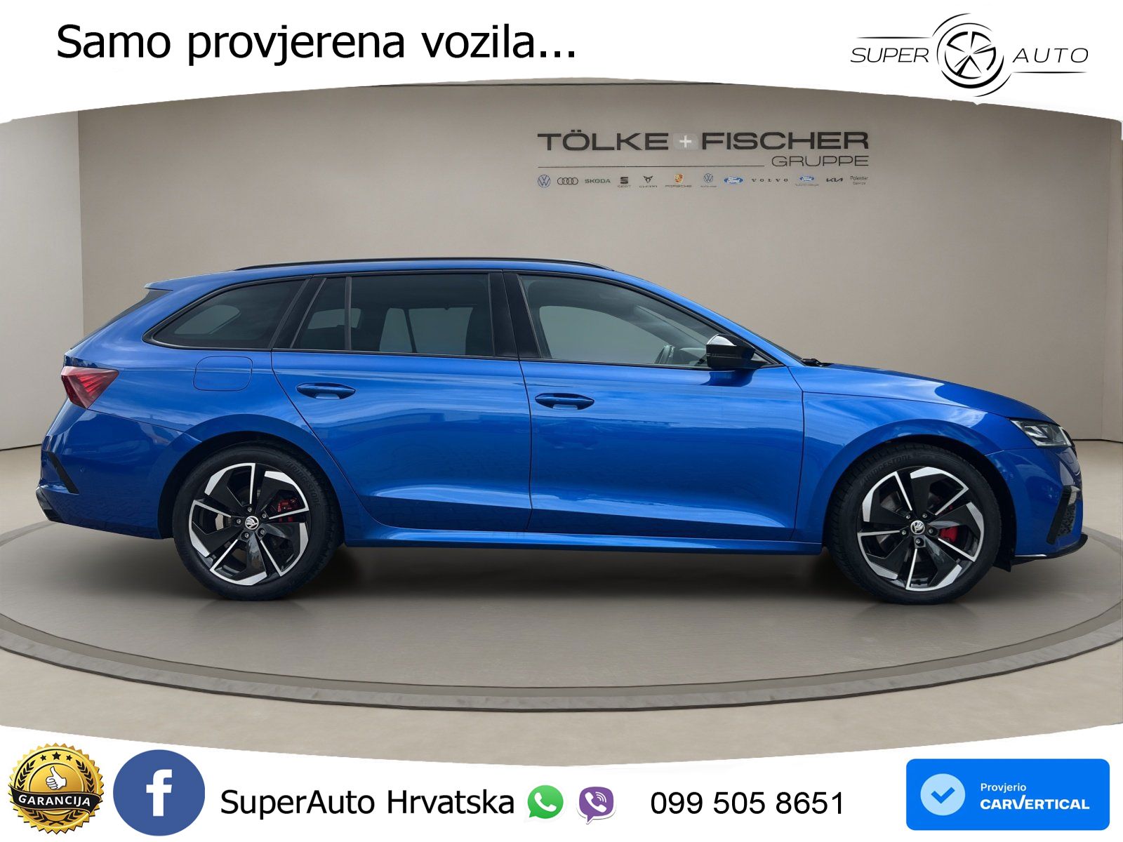 Škoda Octavia Combi RS 2.0 TDI (200 KS) 4x4 DSG LED+GR SJED+ACC