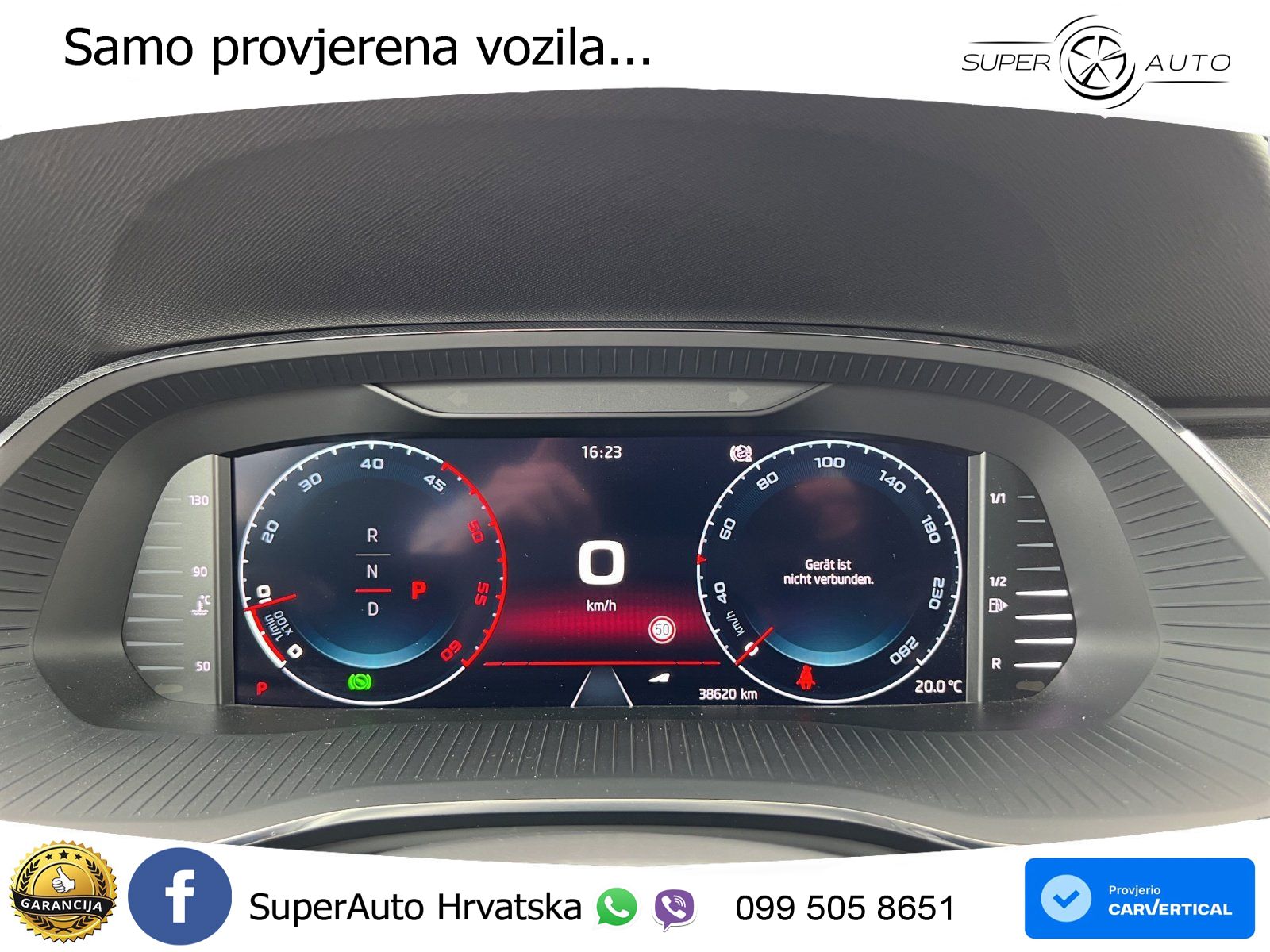 Škoda Octavia Combi RS 2.0 TDI (200 KS) 4x4 DSG LED+GR SJED+ACC