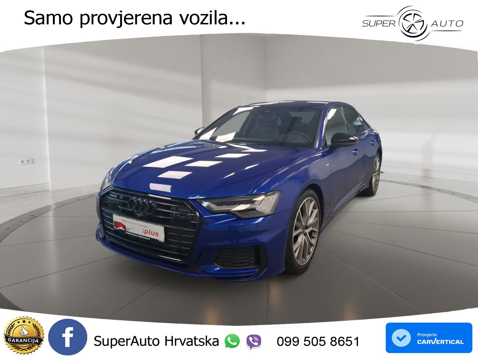 Audi A6 55 TFSIe (367 KS) quattro ultra S tronic LED+GR SJED+ACC