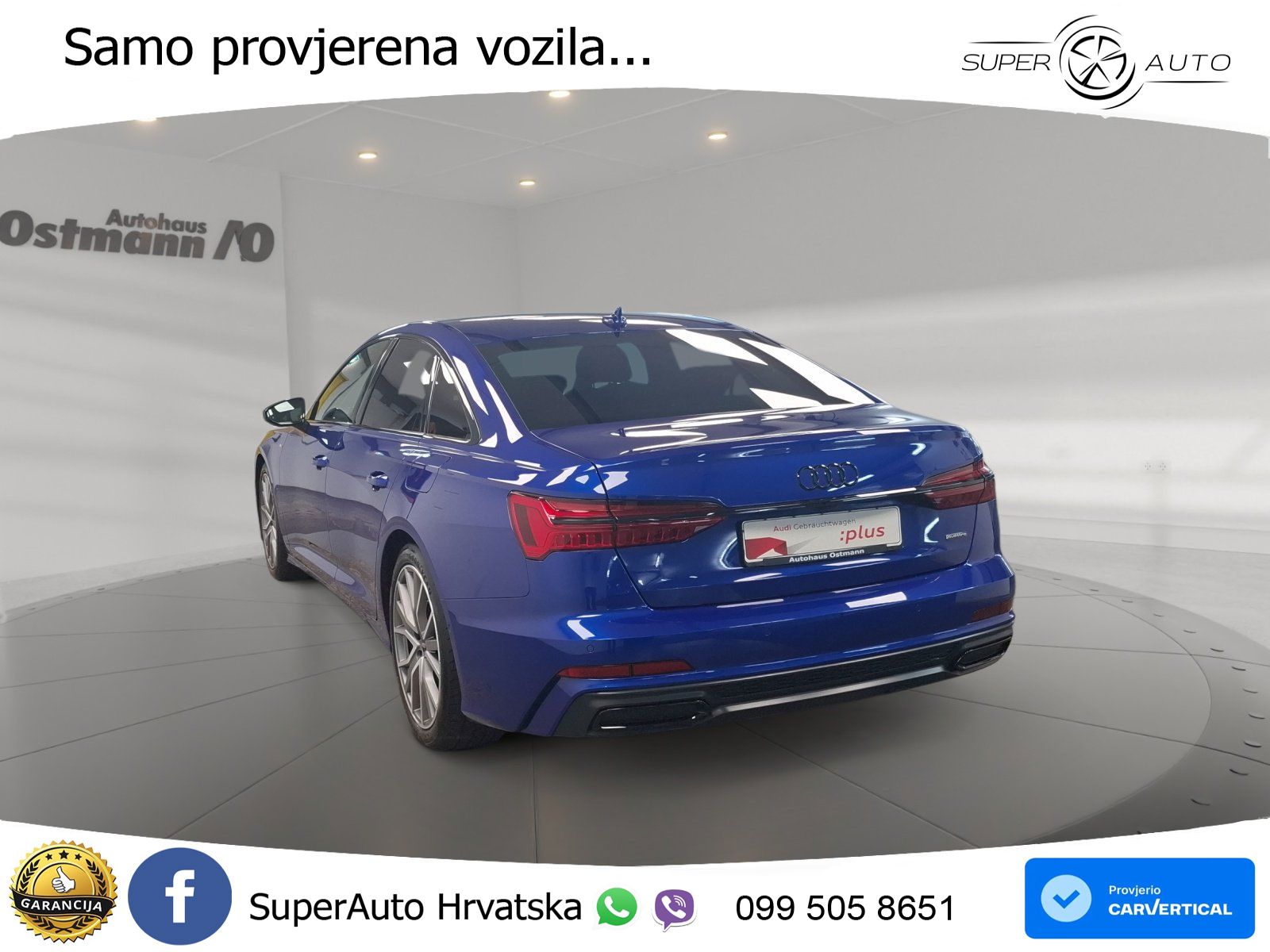 Audi A6 55 TFSIe (367 KS) quattro ultra S tronic LED+GR SJED+ACC