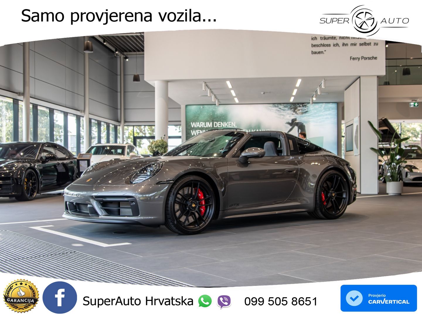 Porsche 911 Targa 4 GTS 3.0 (480 KS) PDK
