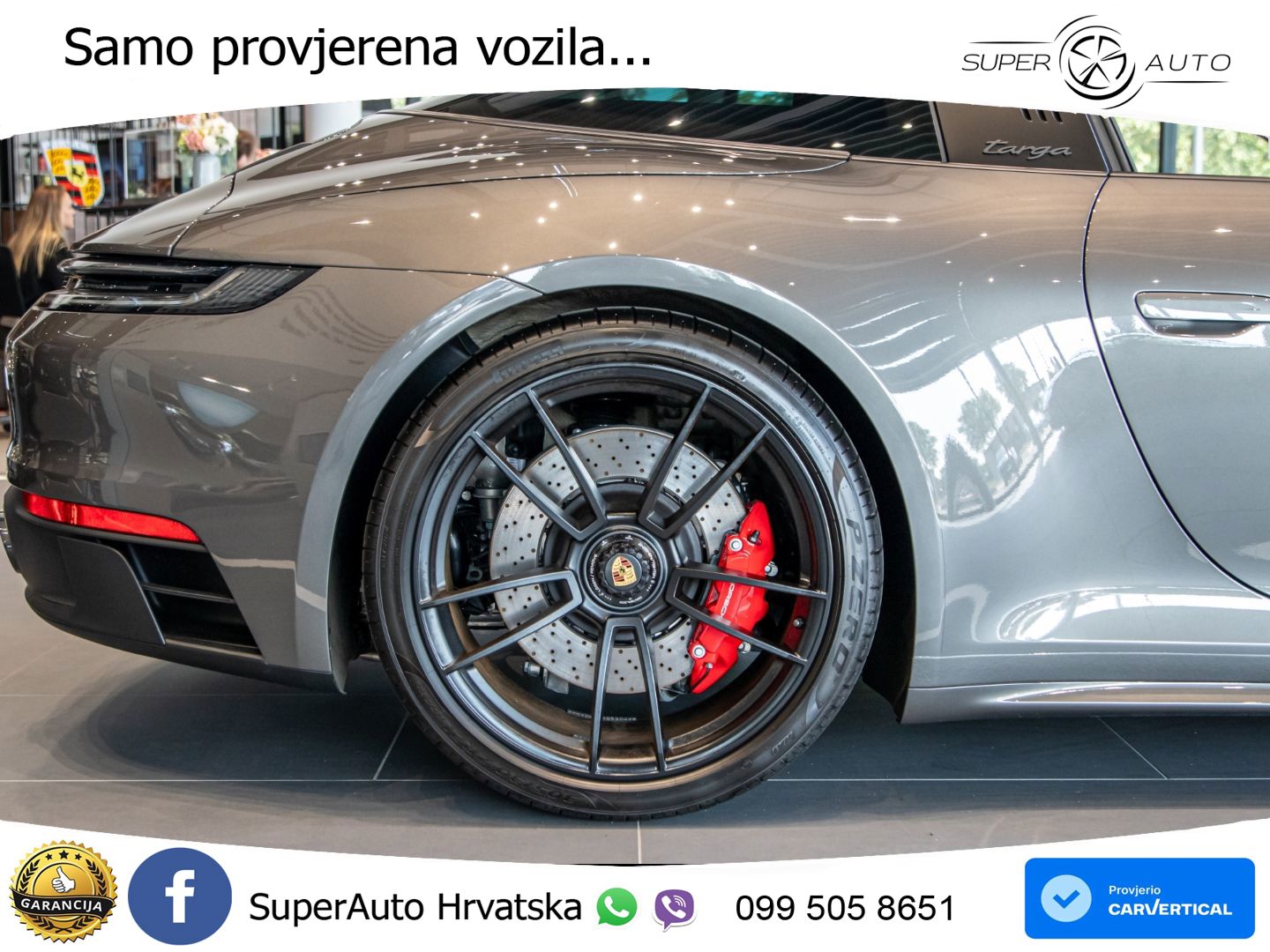 Porsche 911 Targa 4 GTS 3.0 (480 KS) PDK