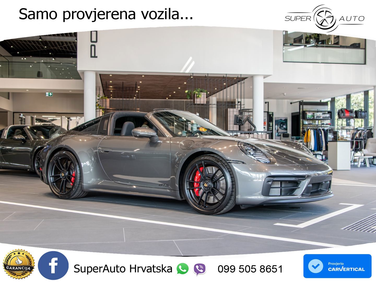 Porsche 911 Targa 4 GTS 3.0 (480 KS) PDK
