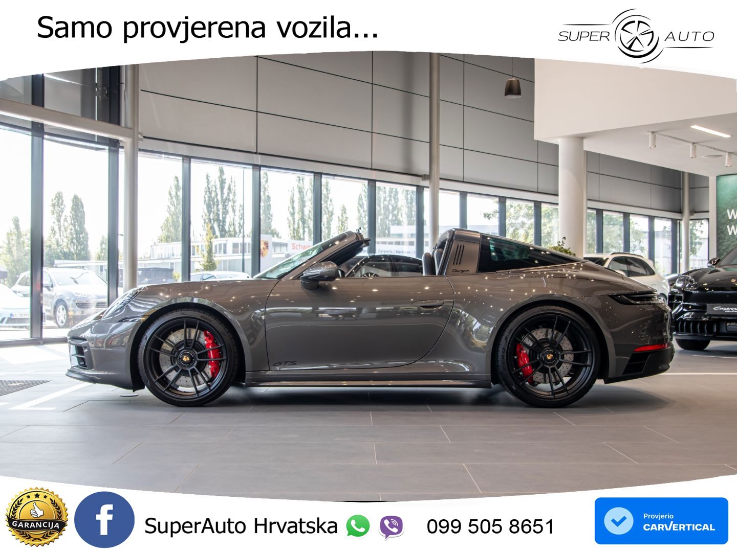 Porsche 911 Targa 4 GTS 3.0 (480 KS) PDK