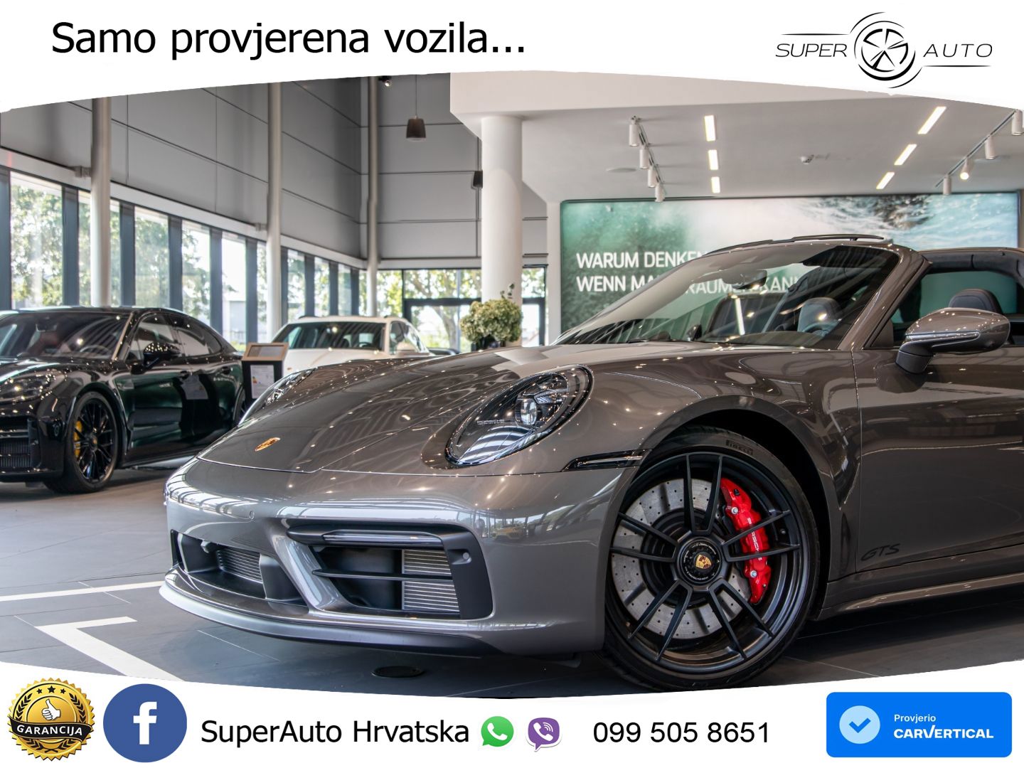 Porsche 911 Targa 4 GTS 3.0 (480 KS) PDK