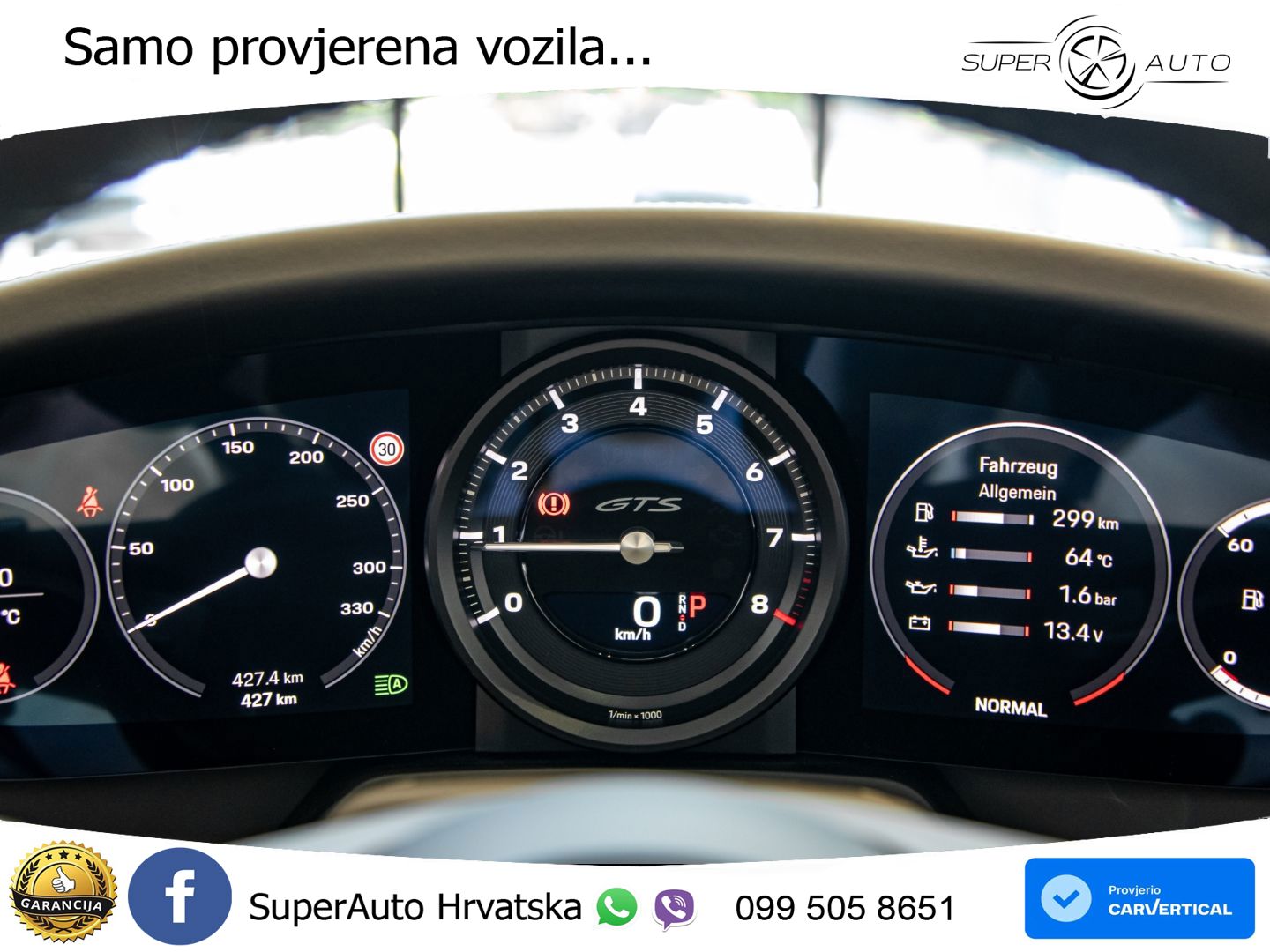 Porsche 911 Targa 4 GTS 3.0 (480 KS) PDK