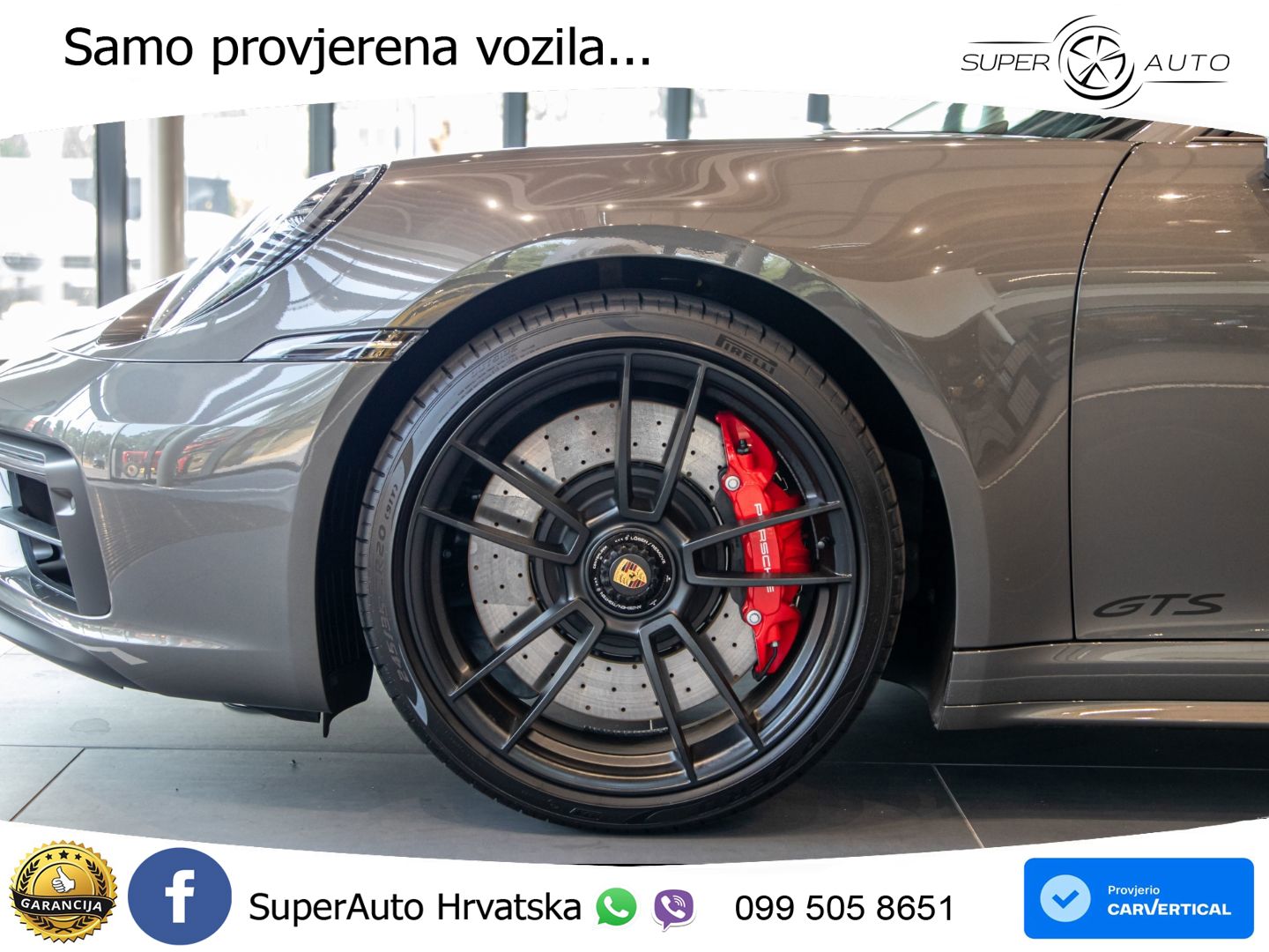 Porsche 911 Targa 4 GTS 3.0 (480 KS) PDK